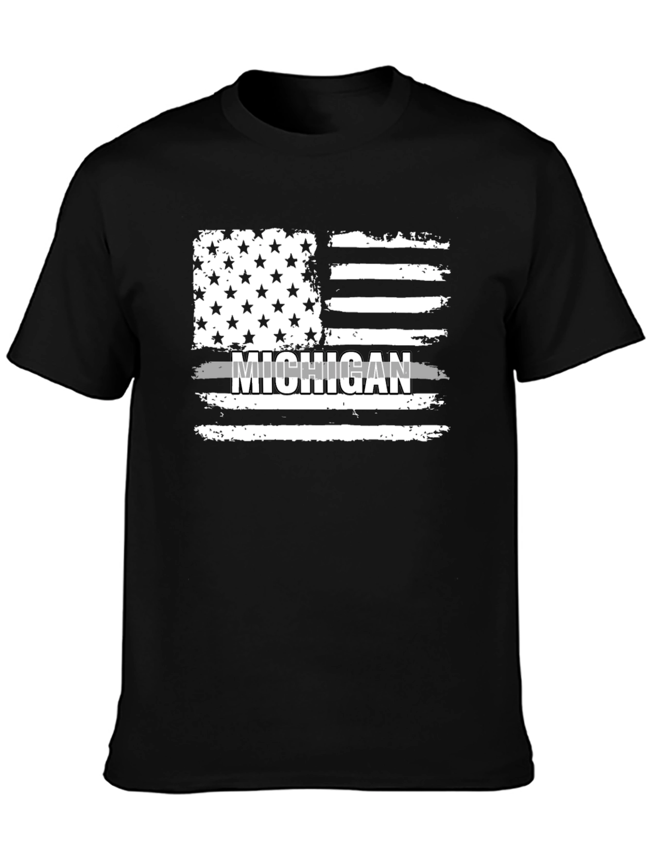 Michigan Flag Graphic Tee - 3