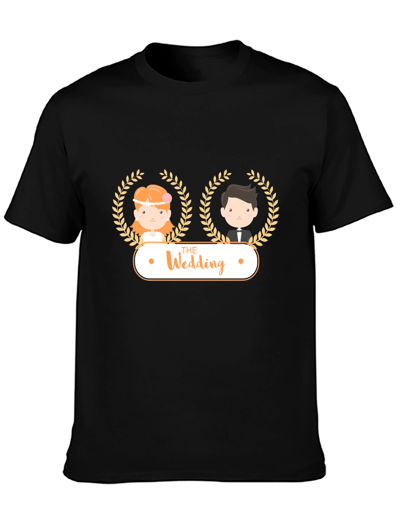 Wedding T-Shirt - Bride & Groom - 3