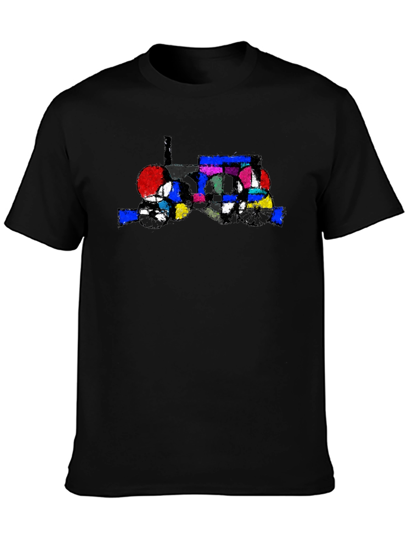 Colorful Tractor Graphic Tee - 3