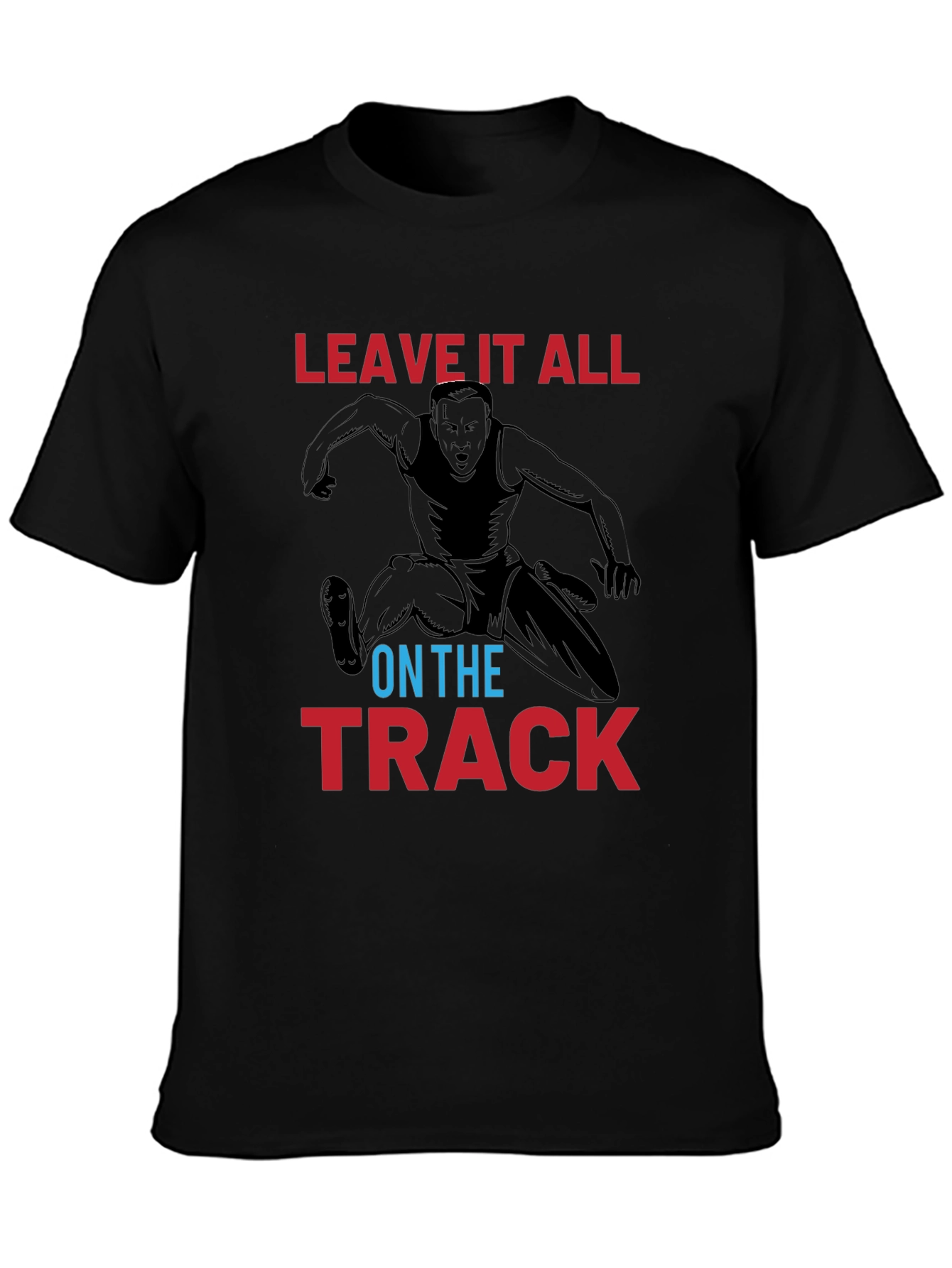 Leave it All on the Track Graphic Tee - 3