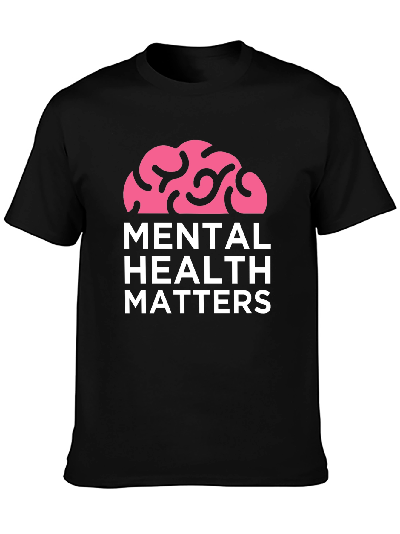 Black Mental Health Matters T-Shirt view 3