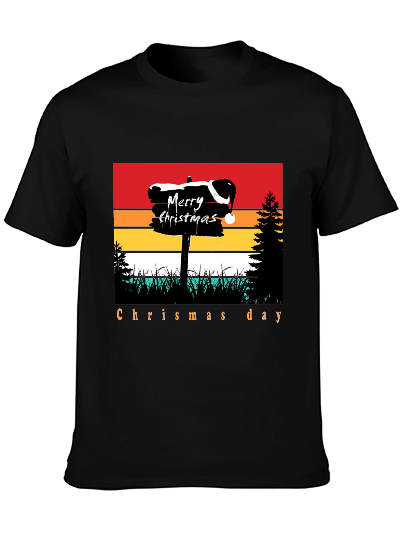 Merry Christmas Day Graphic T-Shirt - 3