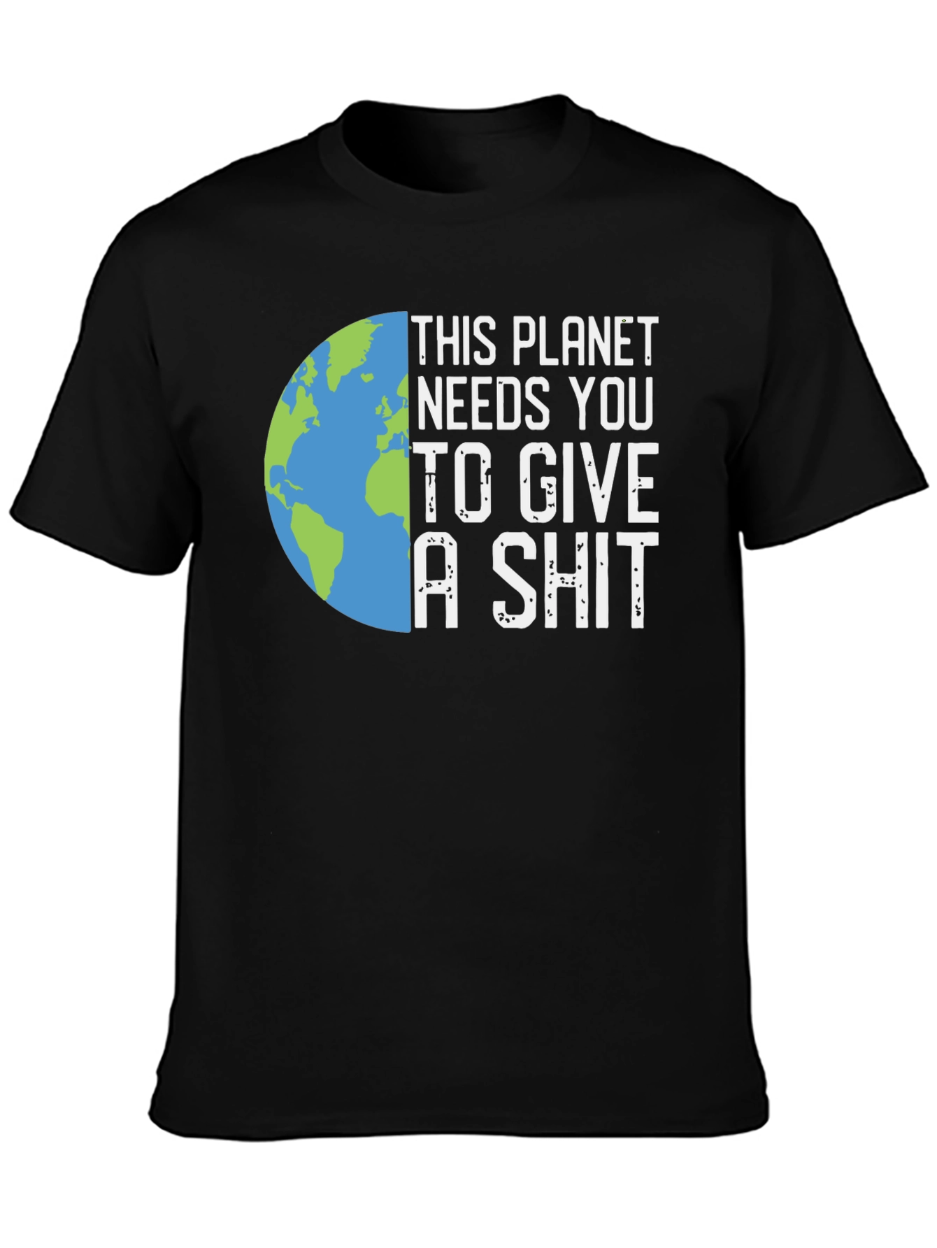Black Planet Needs You Graphic T-Shirt view 3