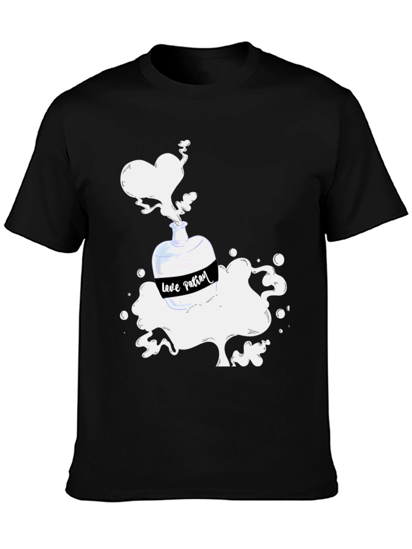 Black Love Potion T-Shirt view 3