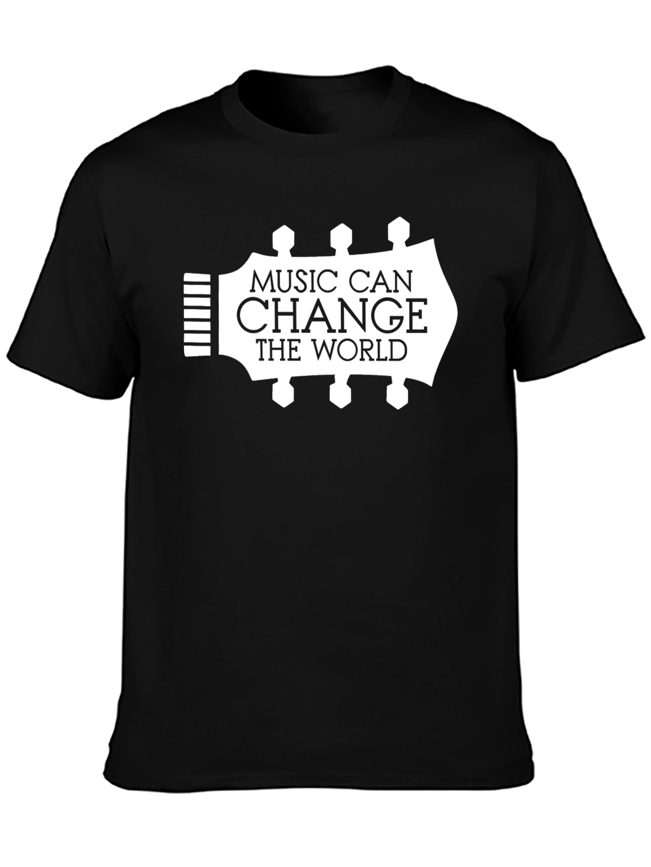 Black Music Can Change the World Graphic Tee view 3