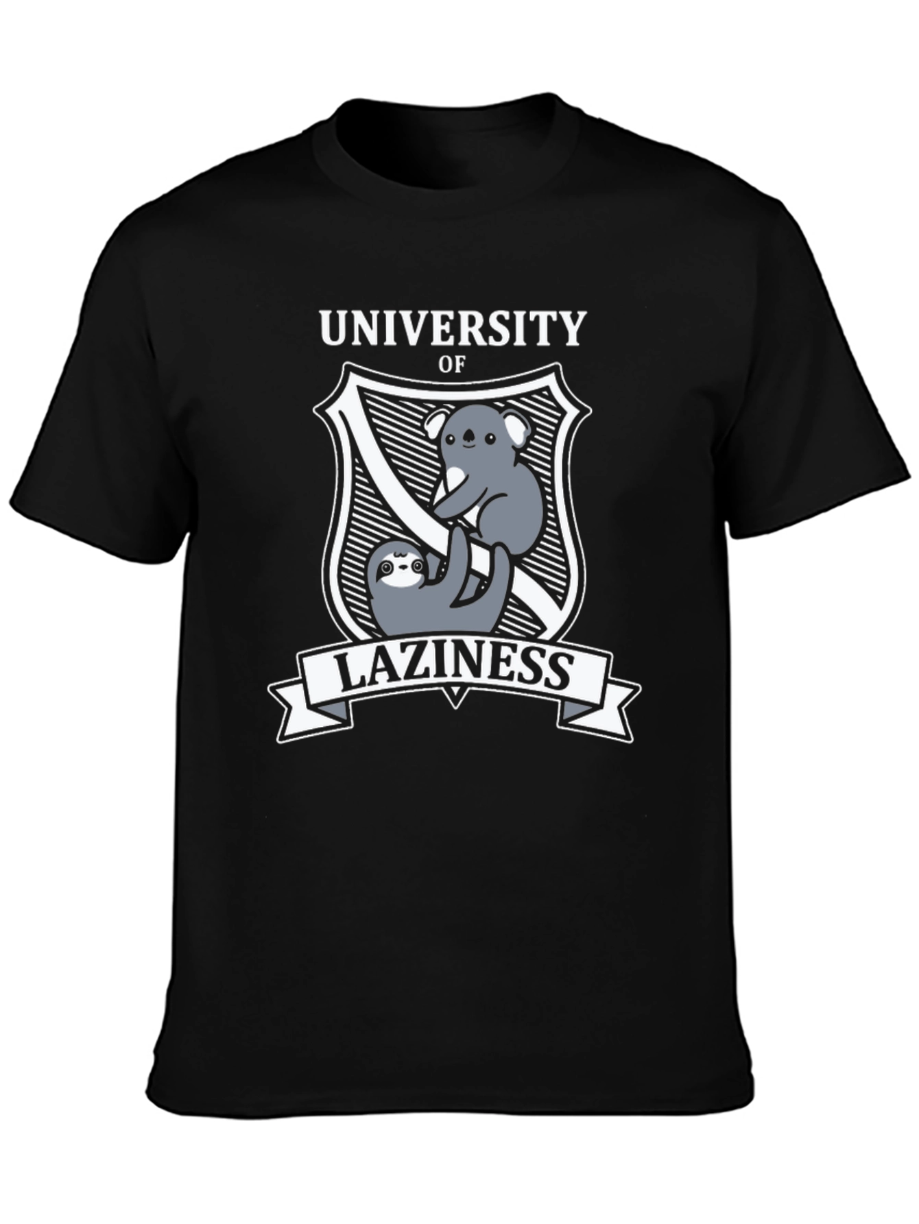 University of Laziness Graphic T-Shirt - 3