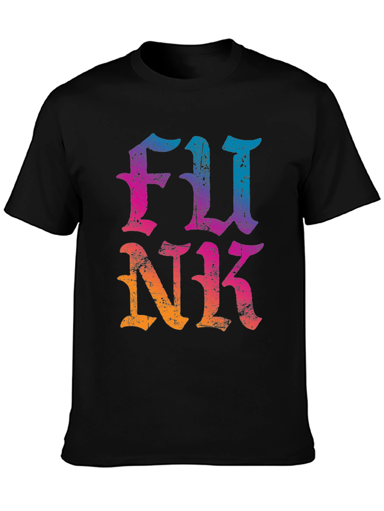 Black Retro Funk T-Shirt view 3