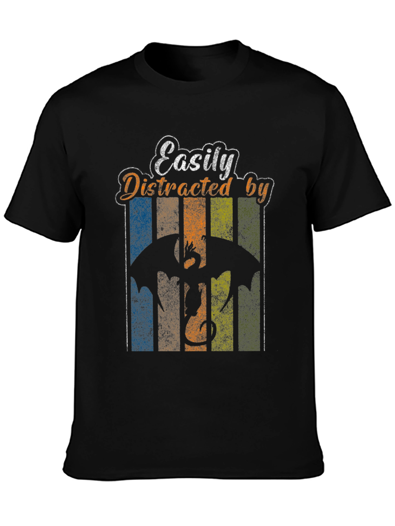 Easily Distracted by Dragons T-Shirt - 3