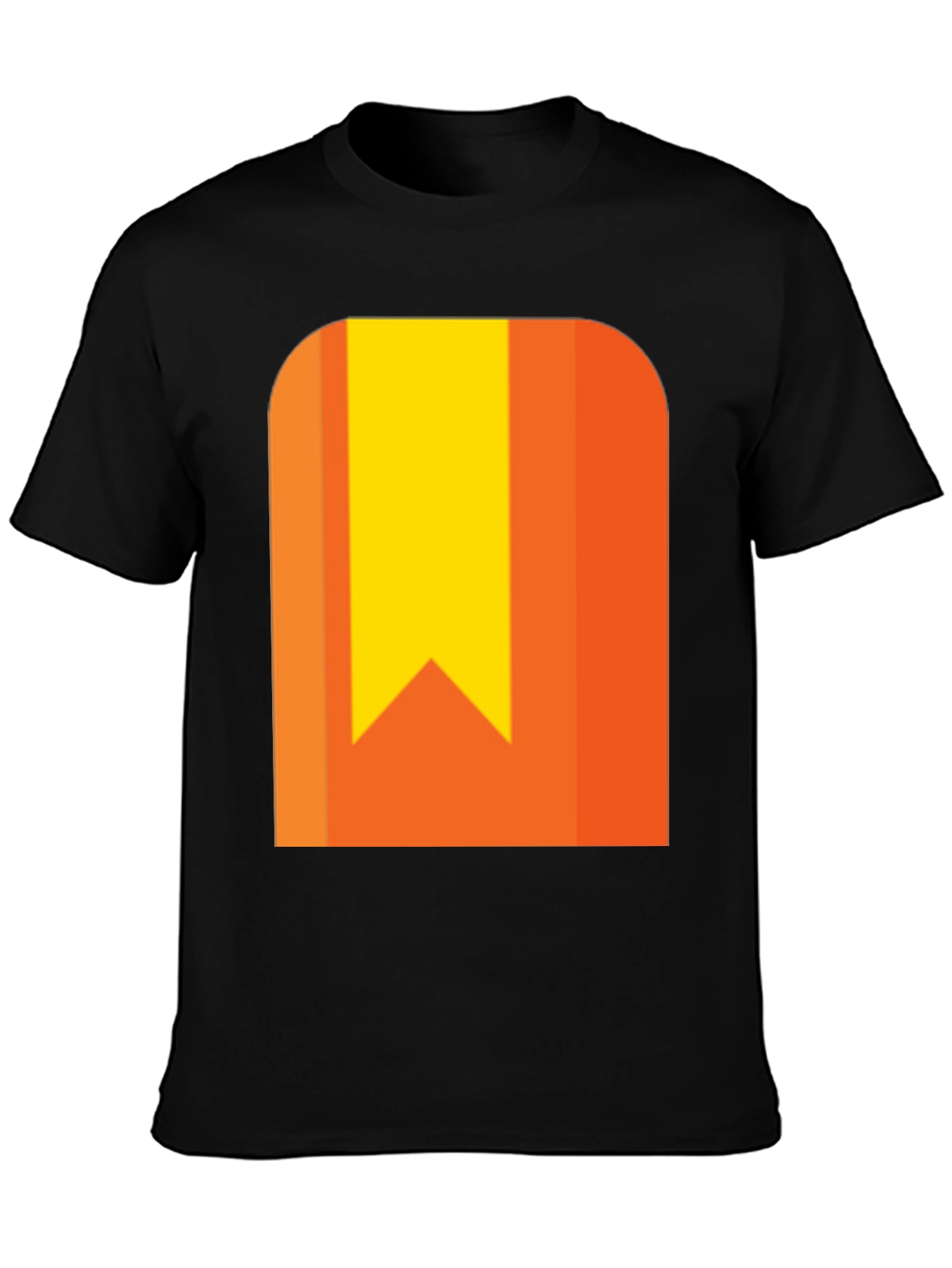 Black Abstract Graphic Tee - Stylish Casual Wear view 3