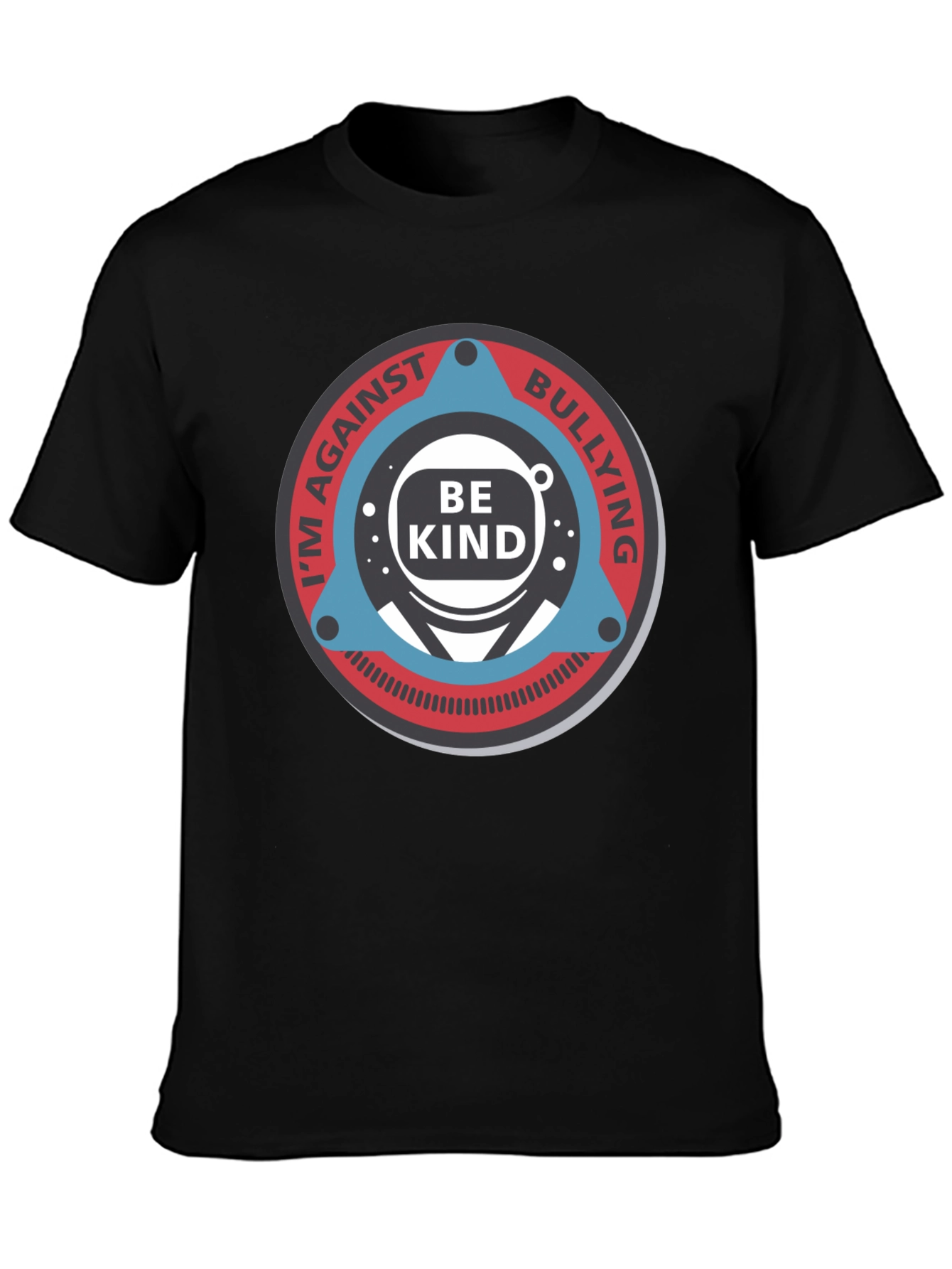 Black Be Kind Anti-Bullying Graphic Tee view 3