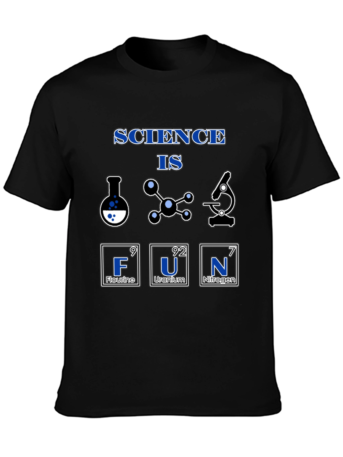 Black Science is Fun T-Shirt view 3