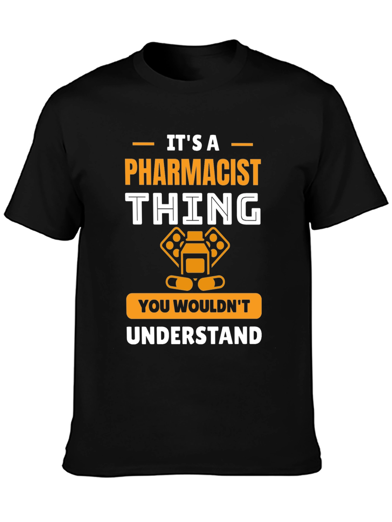 Black Pharmacist Thing T-Shirt view 3