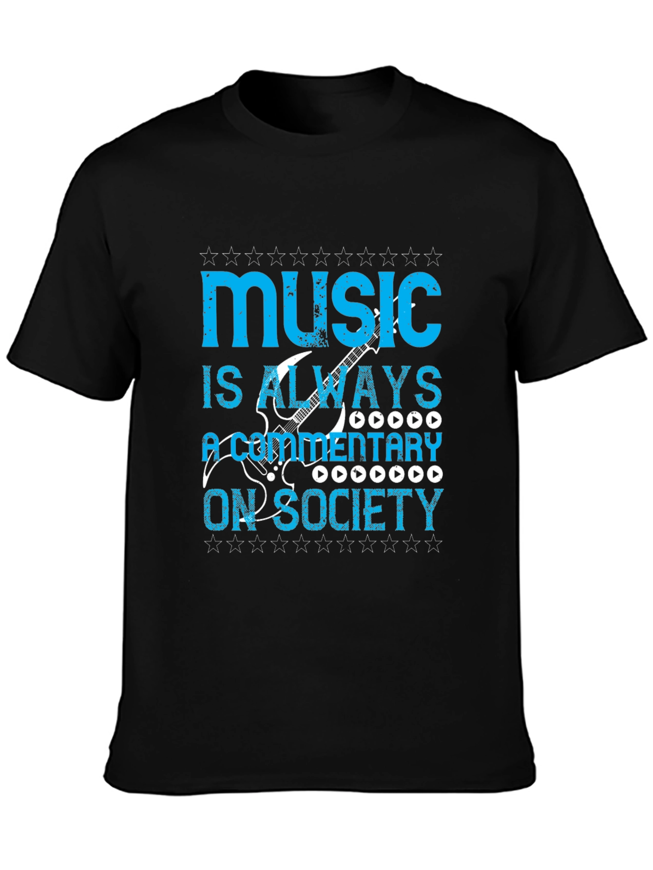 Music Is Always a Commentary On Society T-Shirt - 3