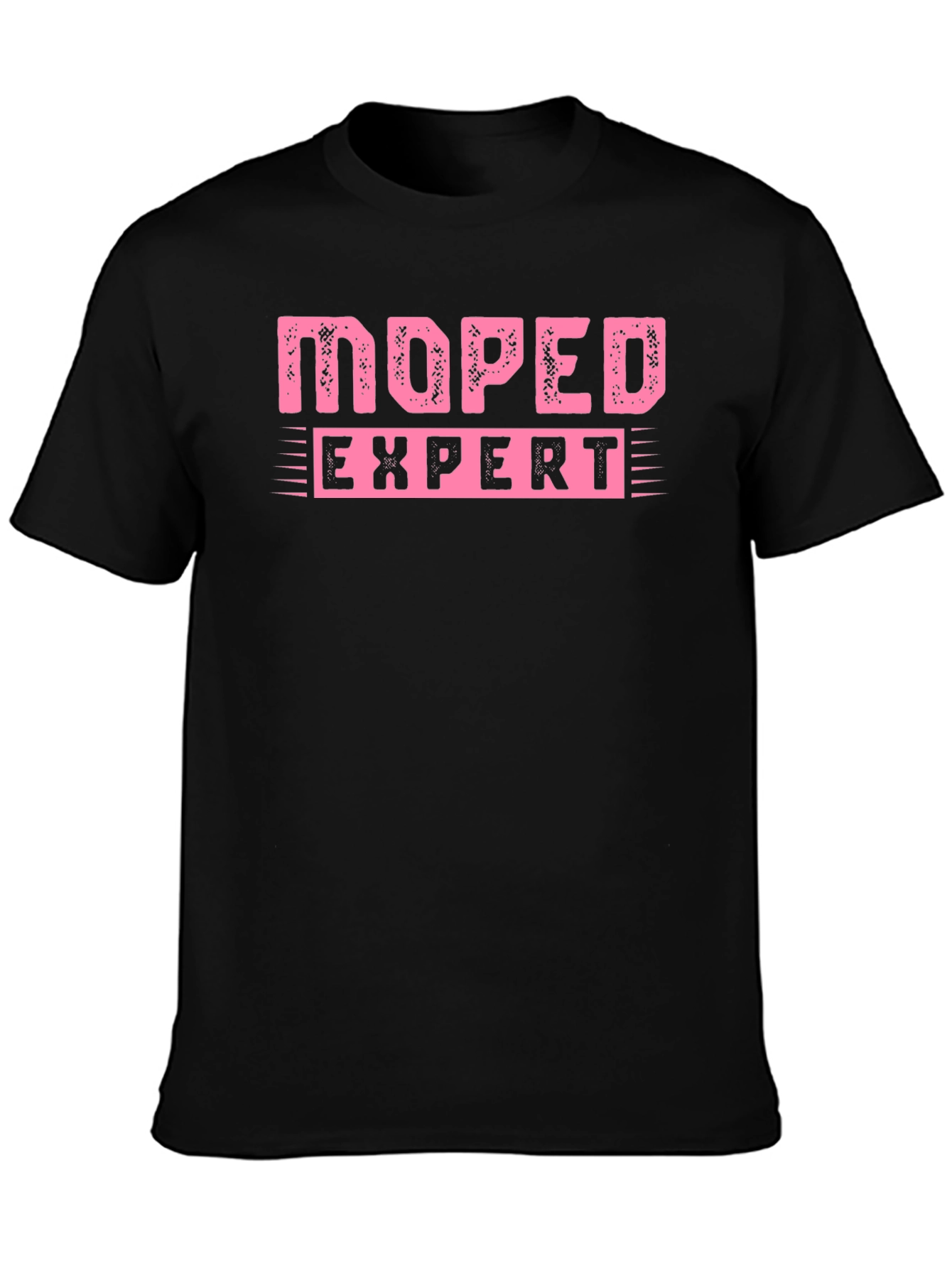 Black Moped Expert Graphic Tee - Ride in Style! view 3