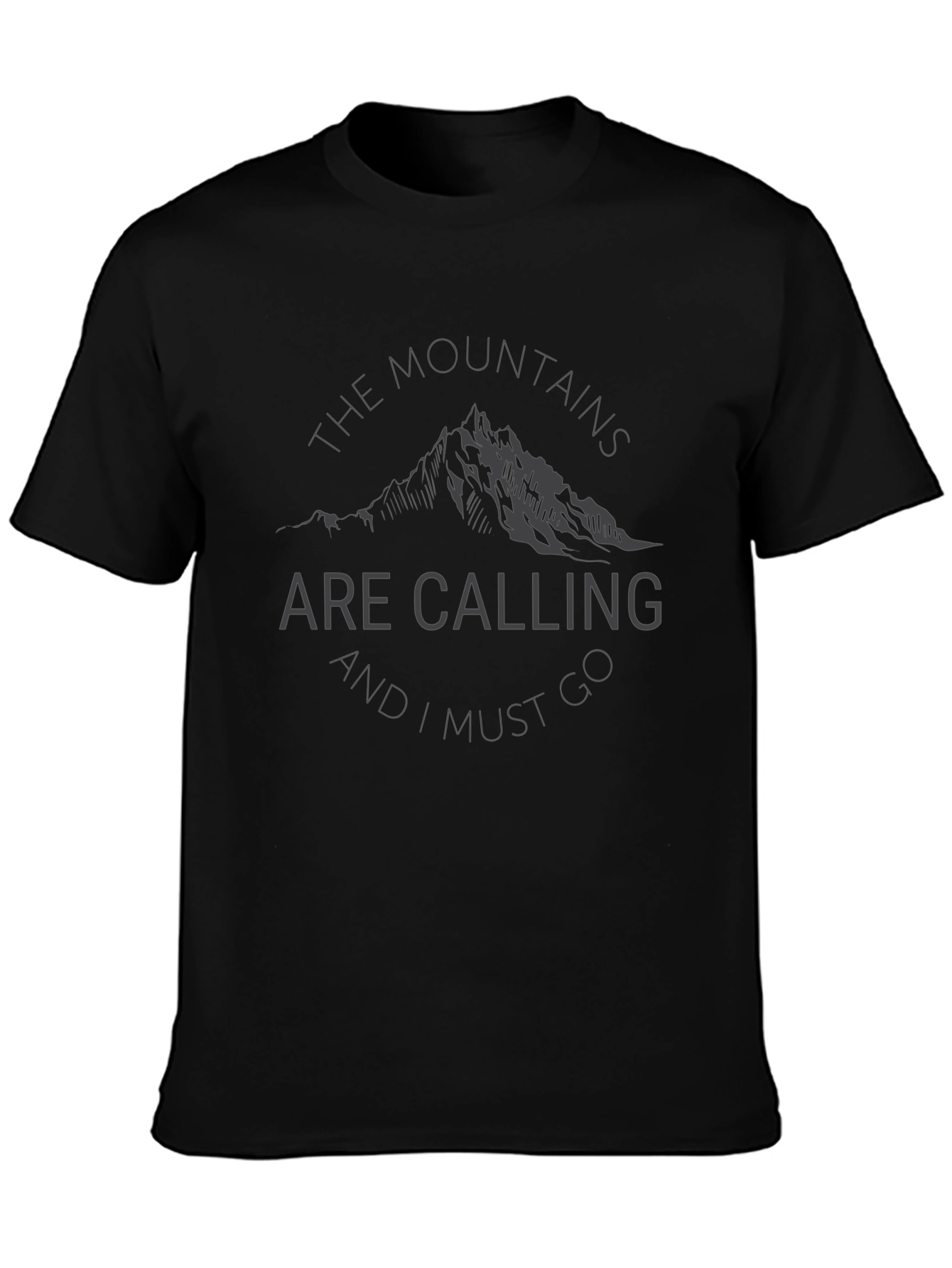 Black Mountains are Calling Graphic T-Shirt view 3