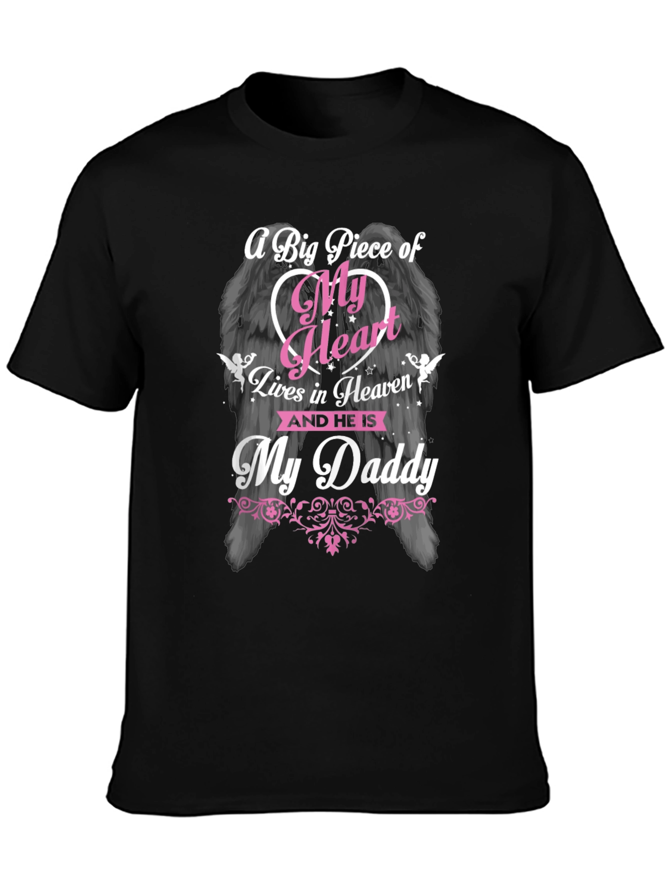 Black Memorial 'My Daddy' T-Shirt view 3
