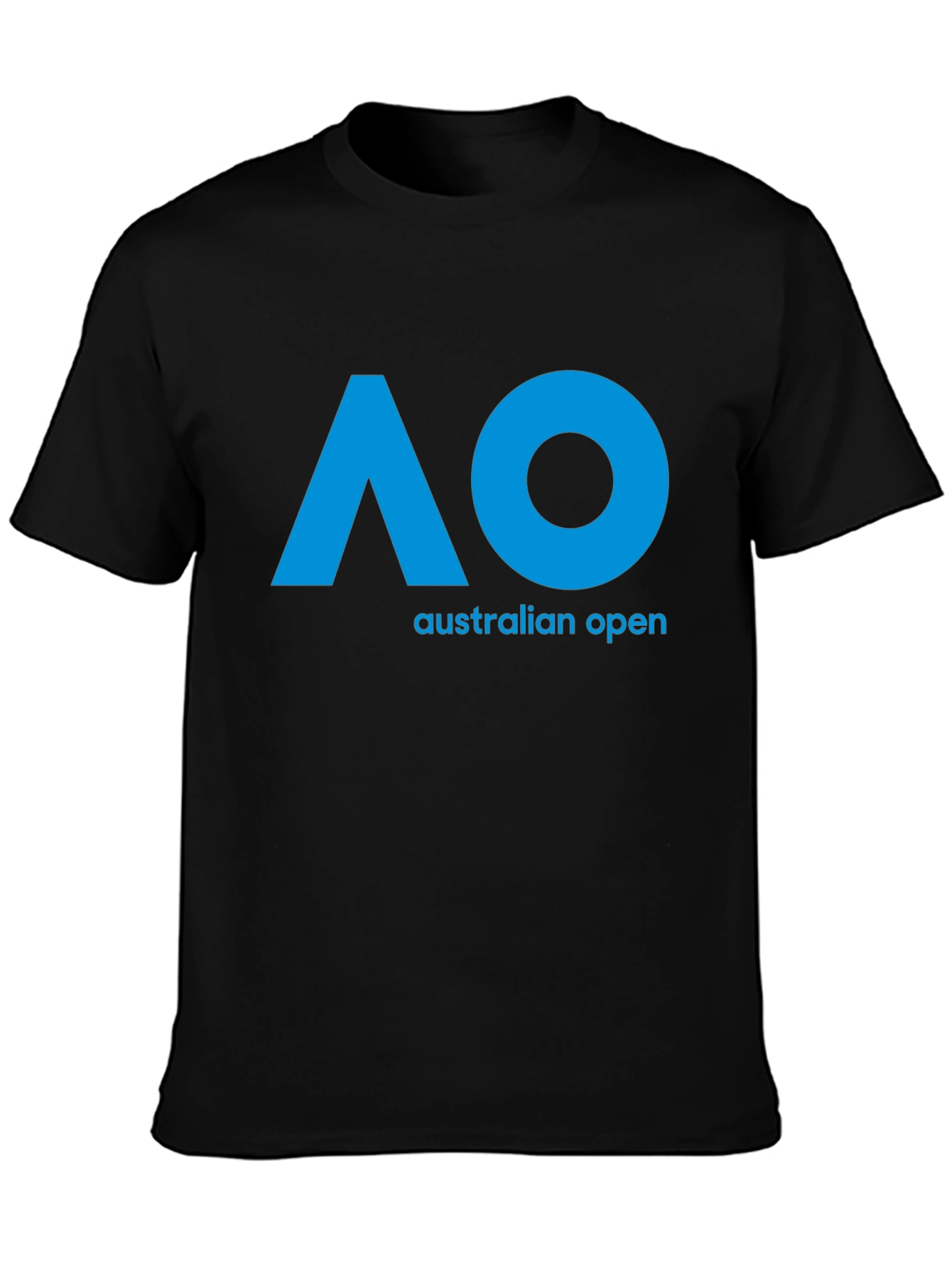 Black Australian Open AO Black T-Shirt view 3