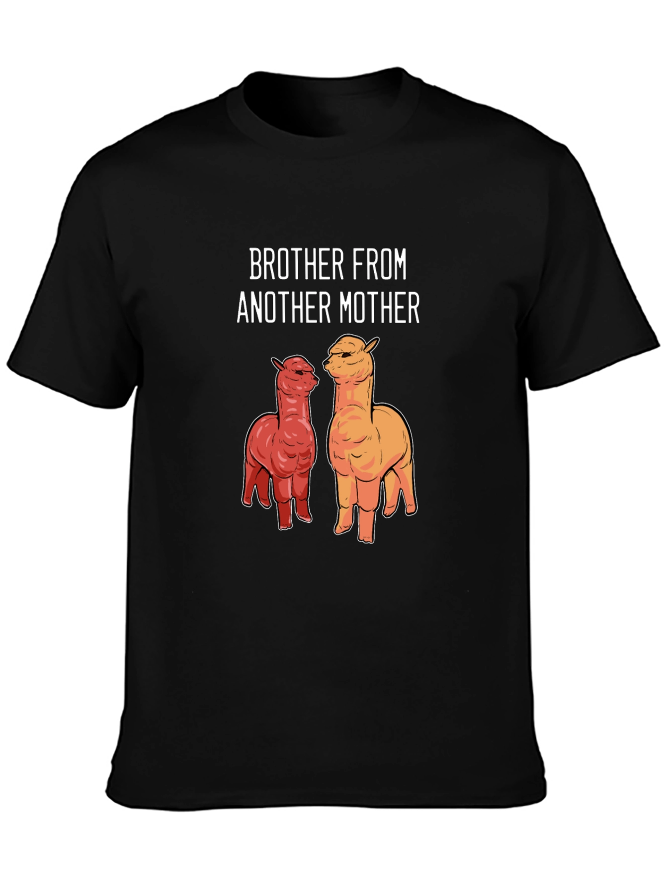 Black Brother From Another Mother T-Shirt Alpaca Tee view 3
