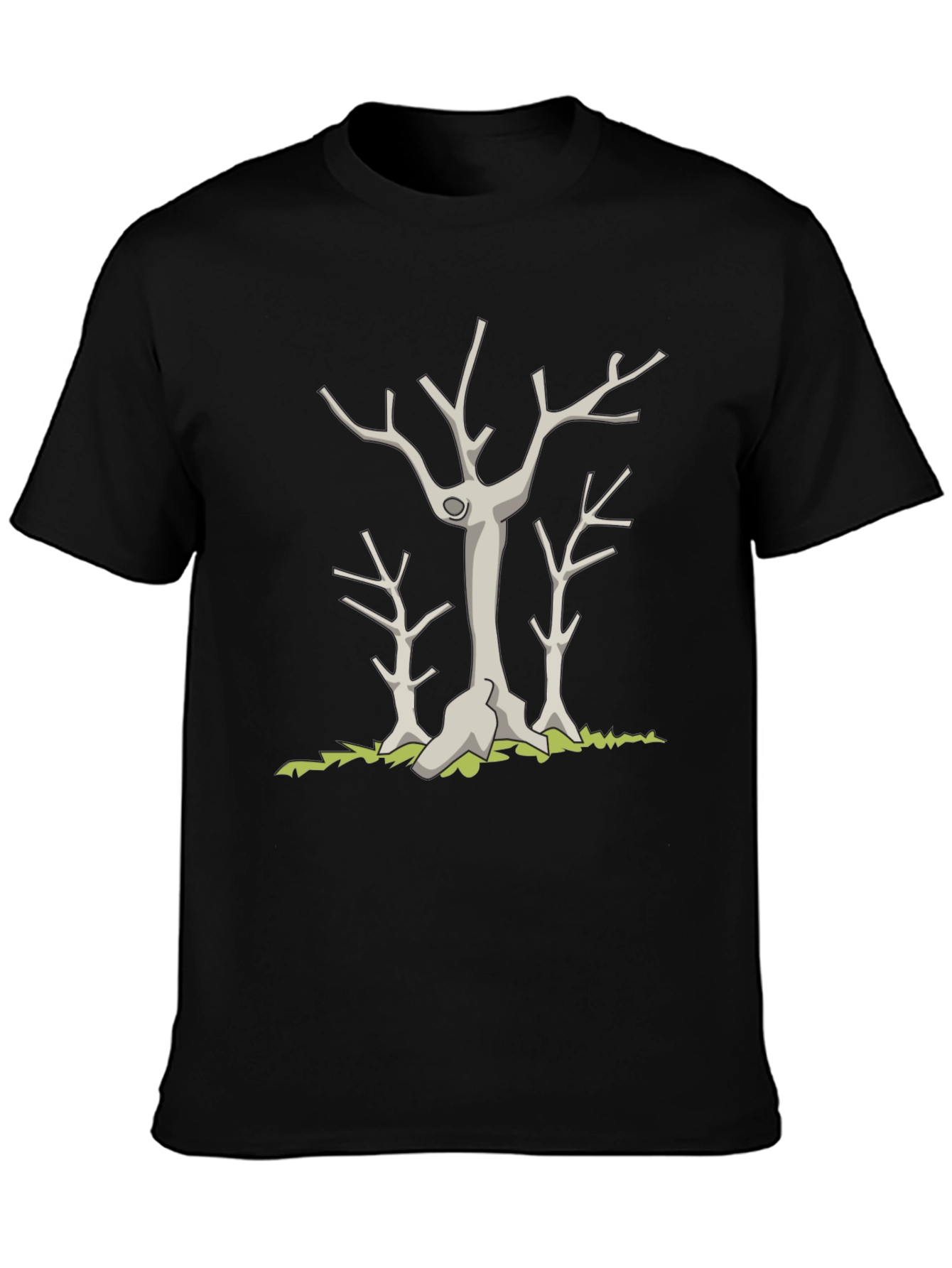 Dead Trees Graphic Black T-Shirt - 3
