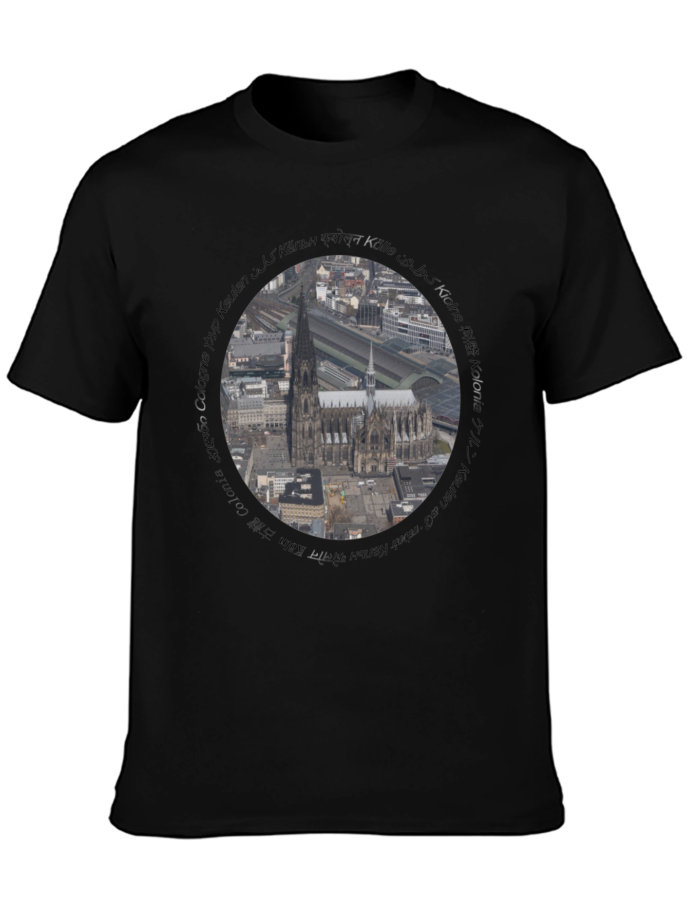 Cologne Cathedral Graphic T-Shirt - 3