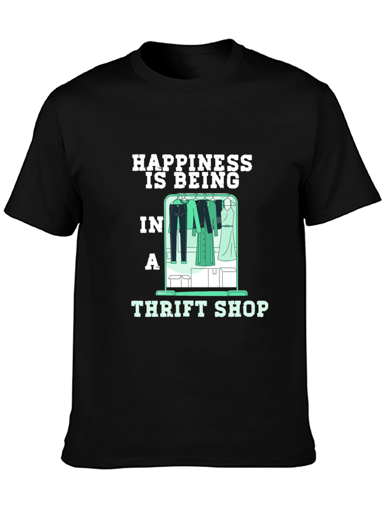 Happiness Thrift Shop Graphic Tee - 3