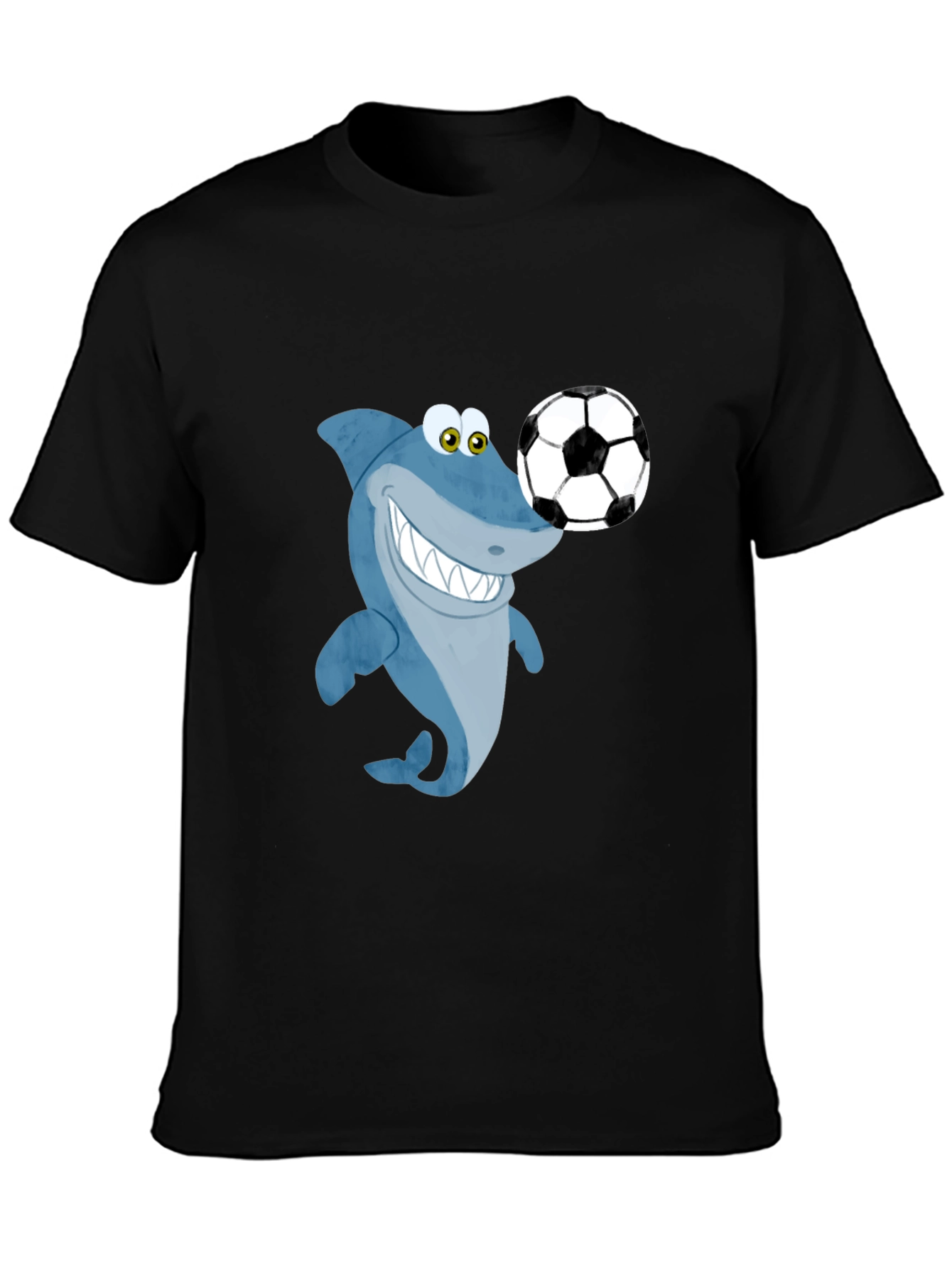 Black Shark Soccer T-Shirt view 3