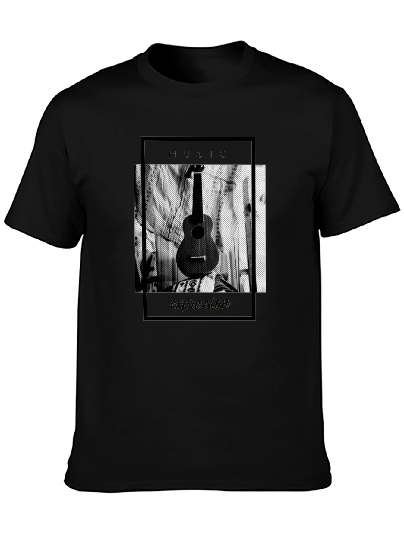 Black Music Expression Graphic Tee view 3