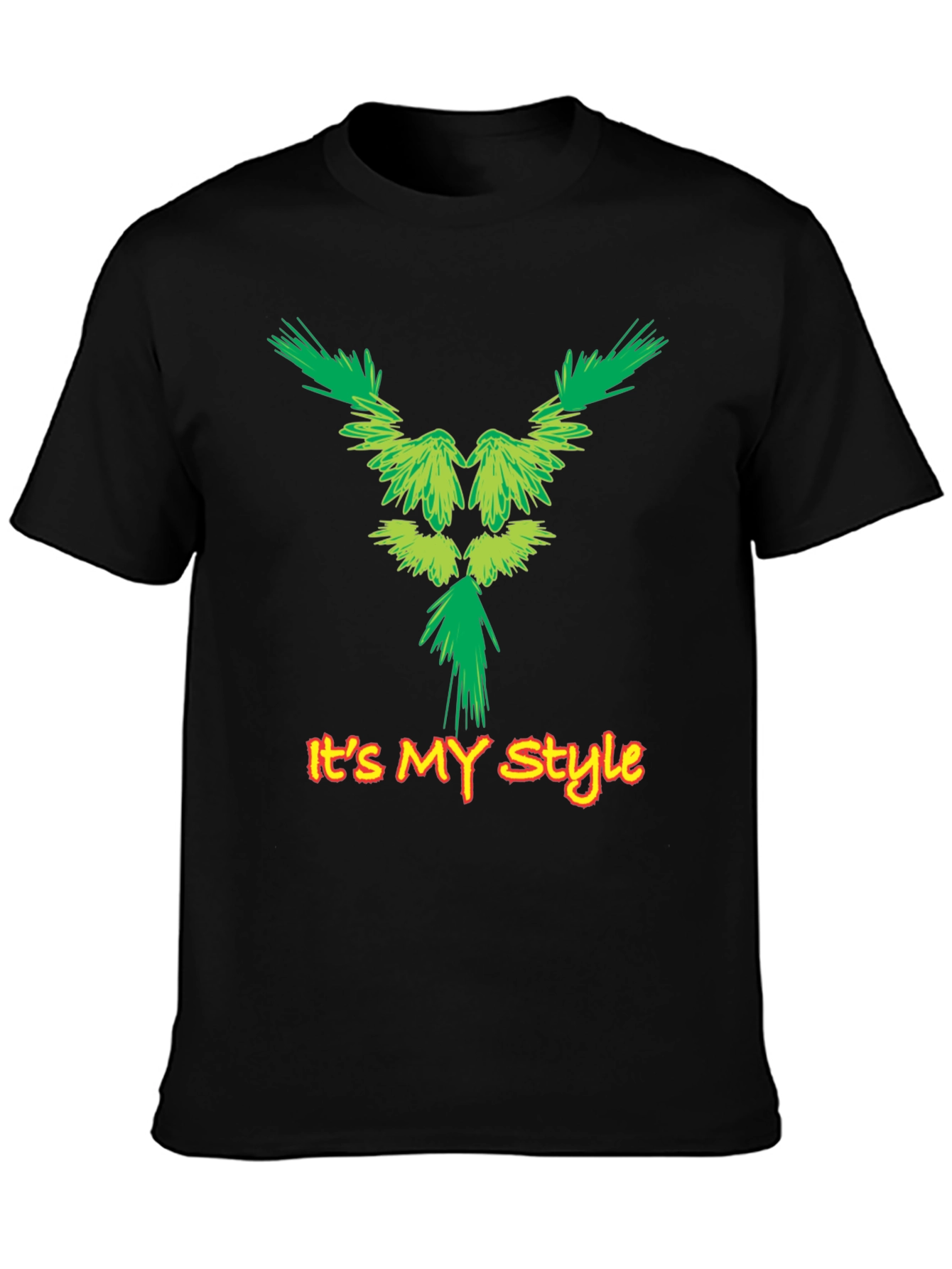 Black It's My Style Graphic T-Shirt view 3