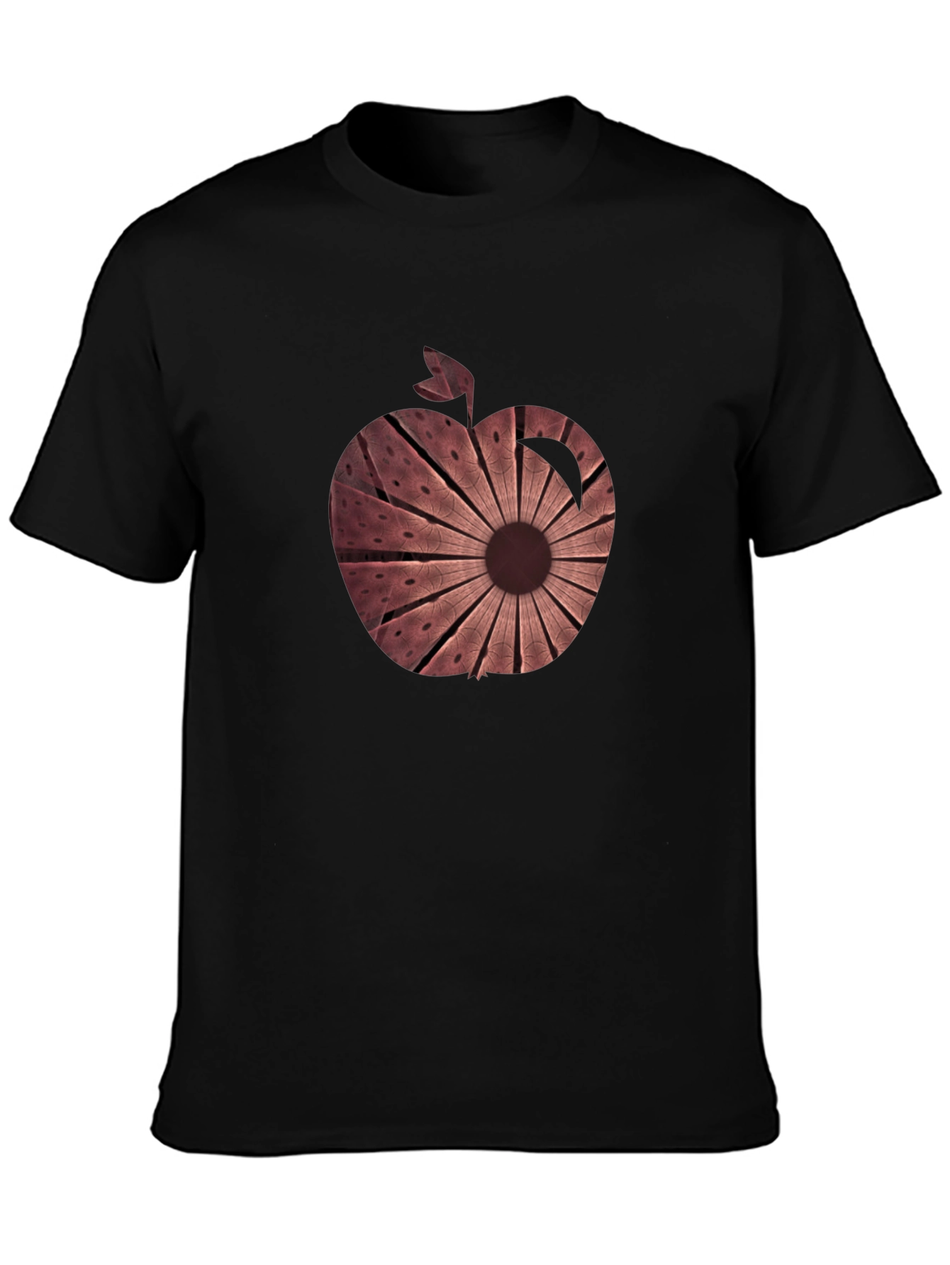 Abstract Apple Graphic Tee - Unique Design - 3