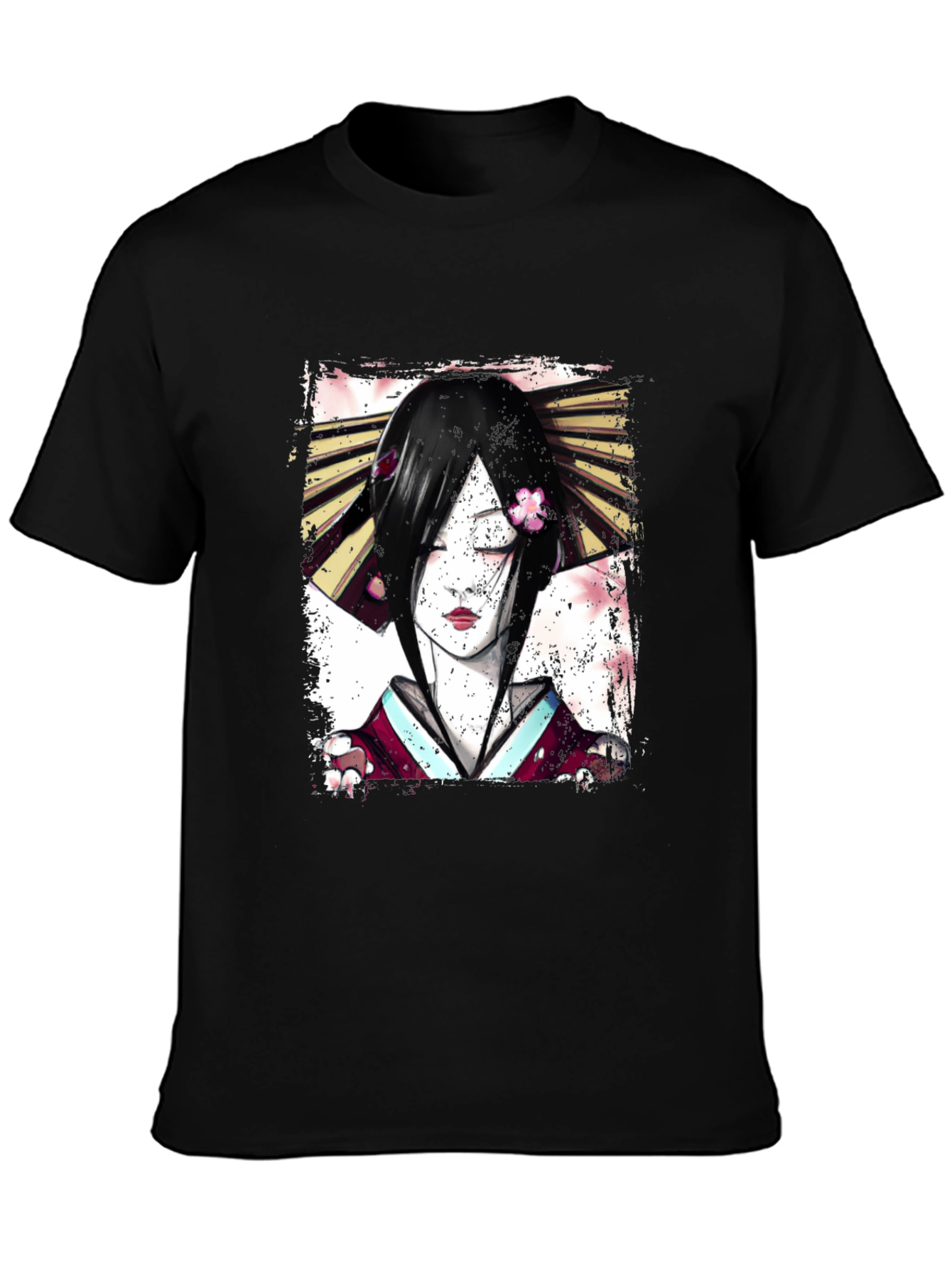 Geisha Graphic Tee - Japanese Art Shirt - 3