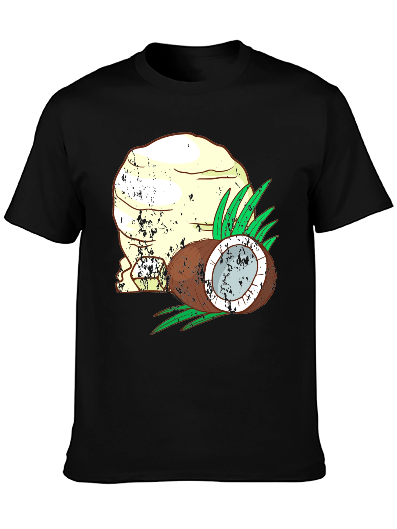 Black Coconut Ice Cream T-Shirt view 3