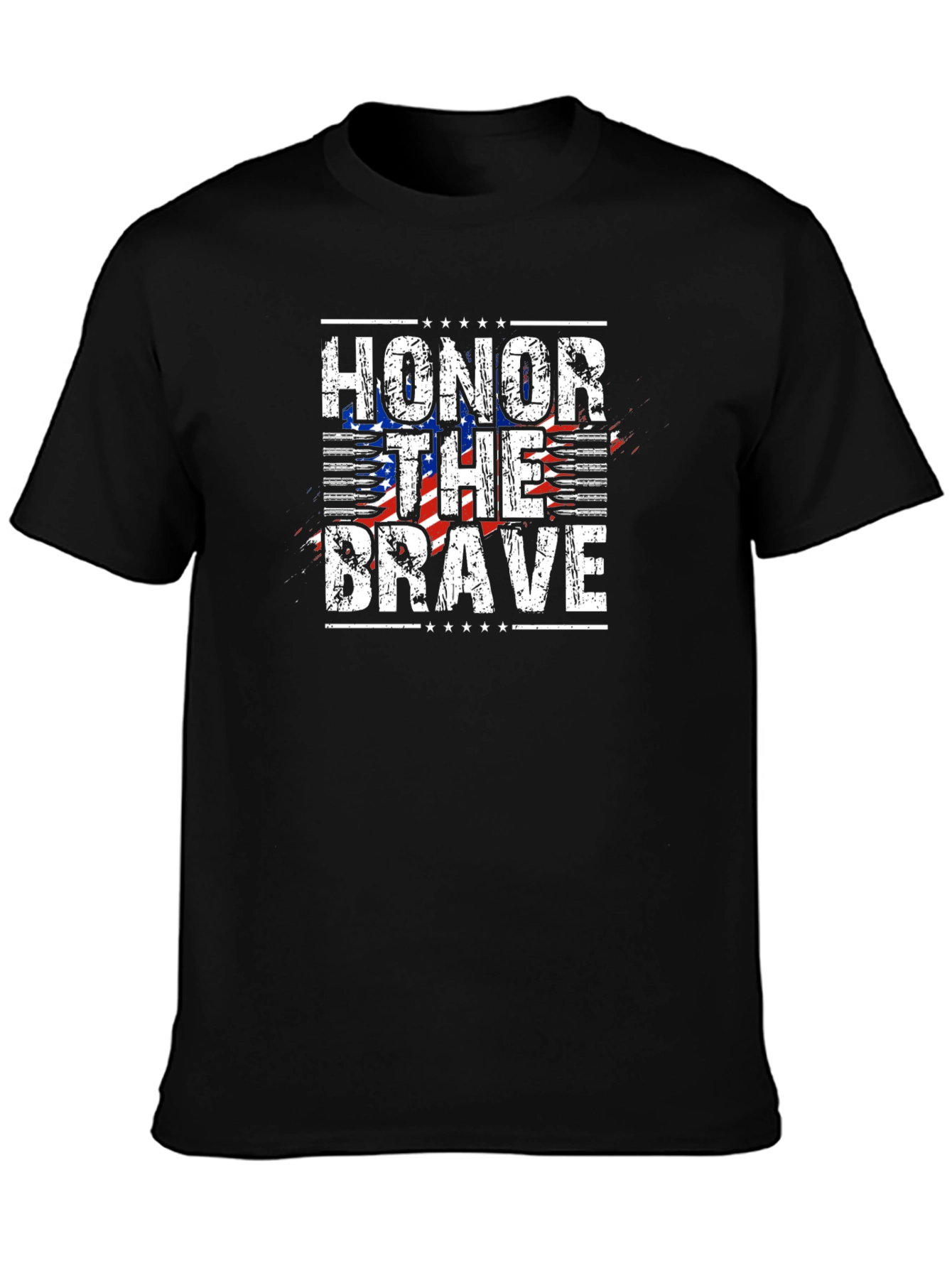 Honor The Brave Patriotic T-Shirt - 3