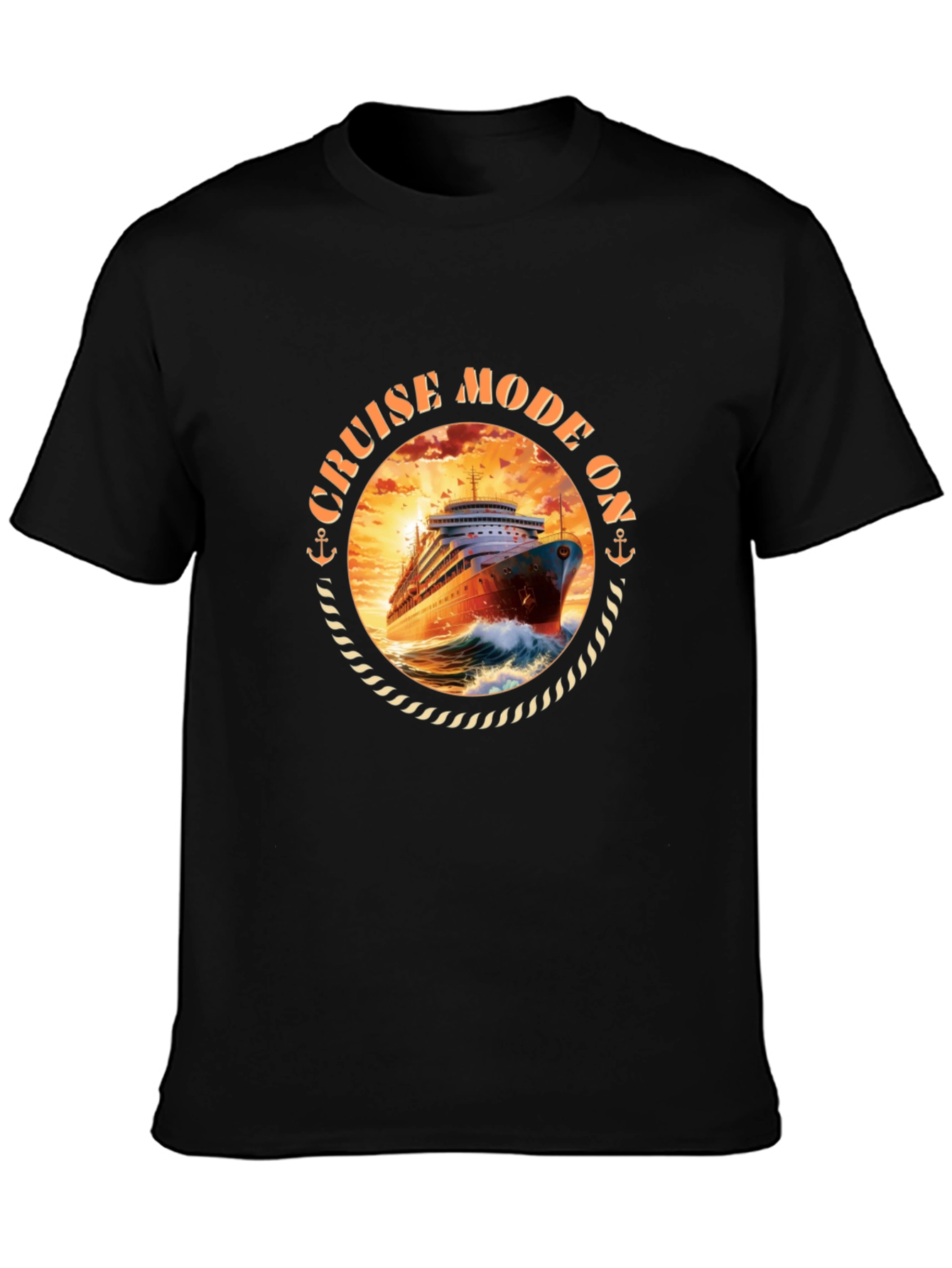 Cruise Mode On T-Shirt - 3