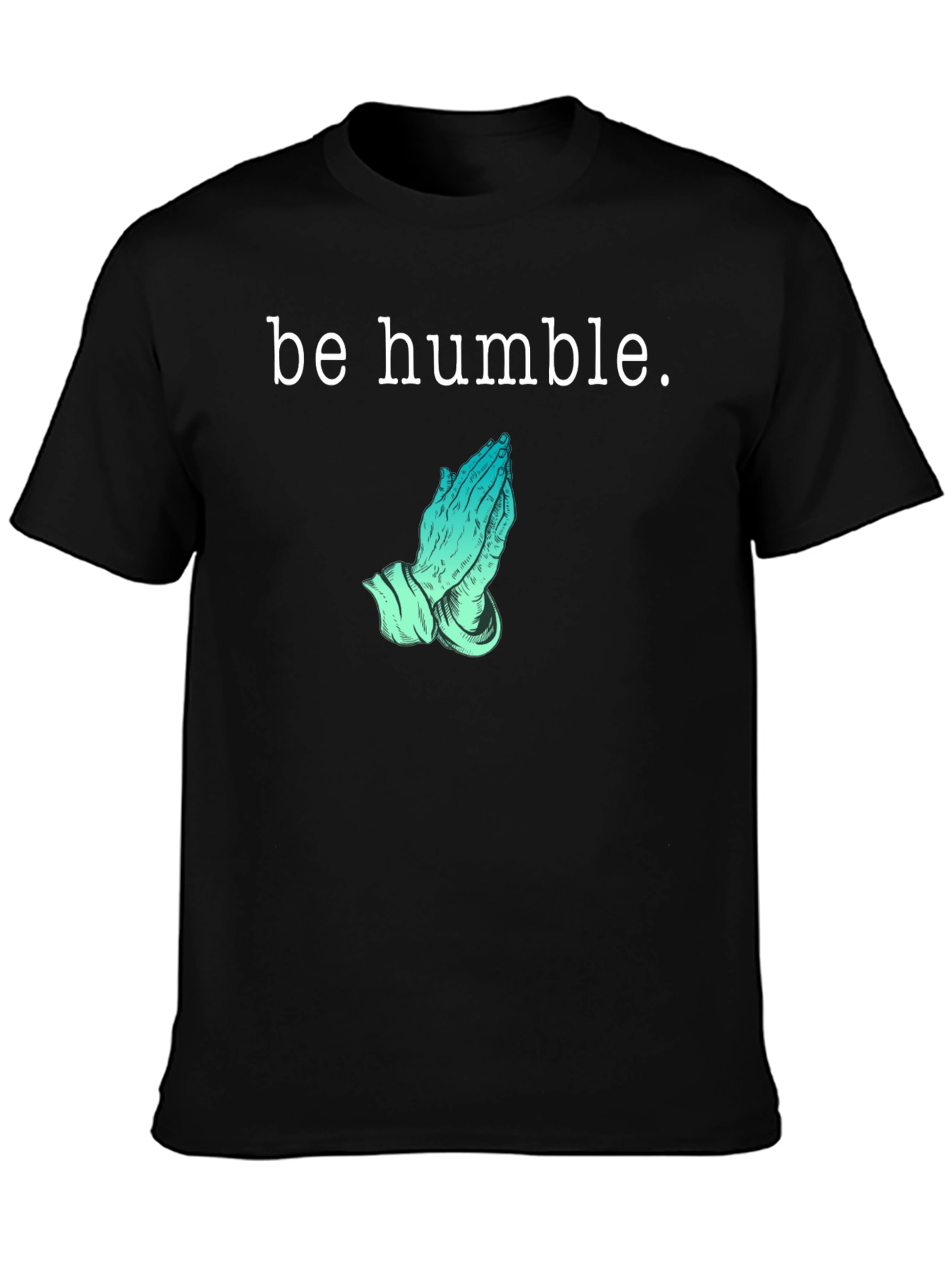 Black Be Humble Graphic T-Shirt - Stylish & Comfortable view 3