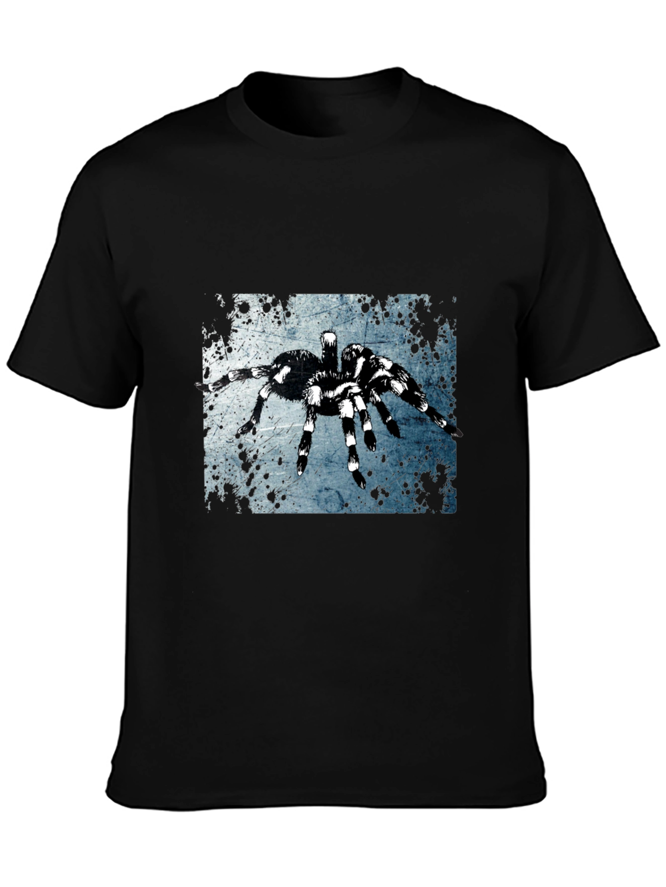 Black Spider Graphic Tee - Black Short Sleeve view 3
