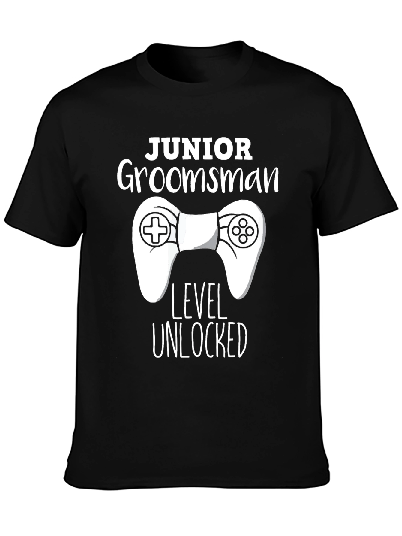 Junior Groomsman Level Unlocked T-Shirt - 3
