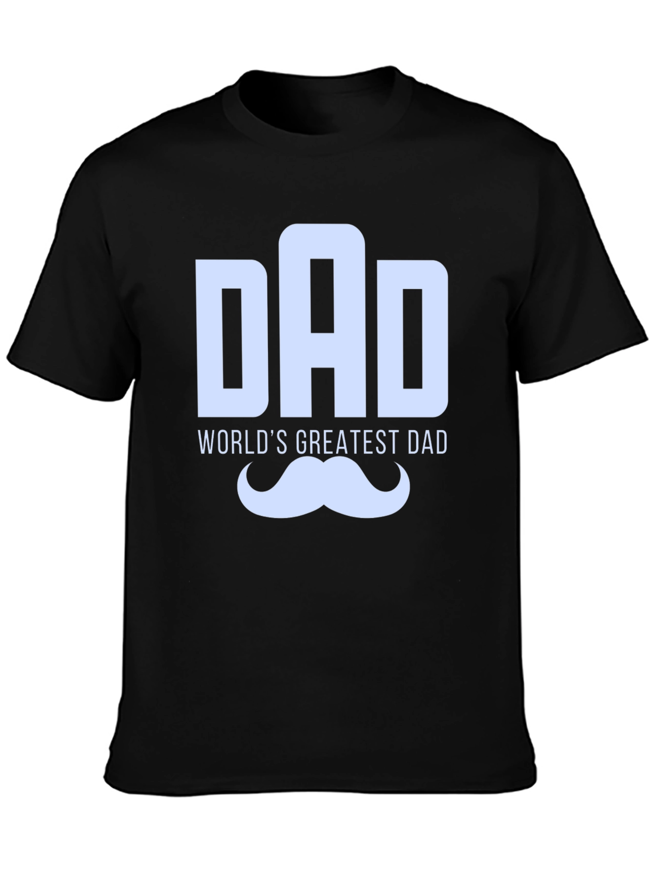 Black World's Greatest Dad T-Shirt Father's Day Gift view 3