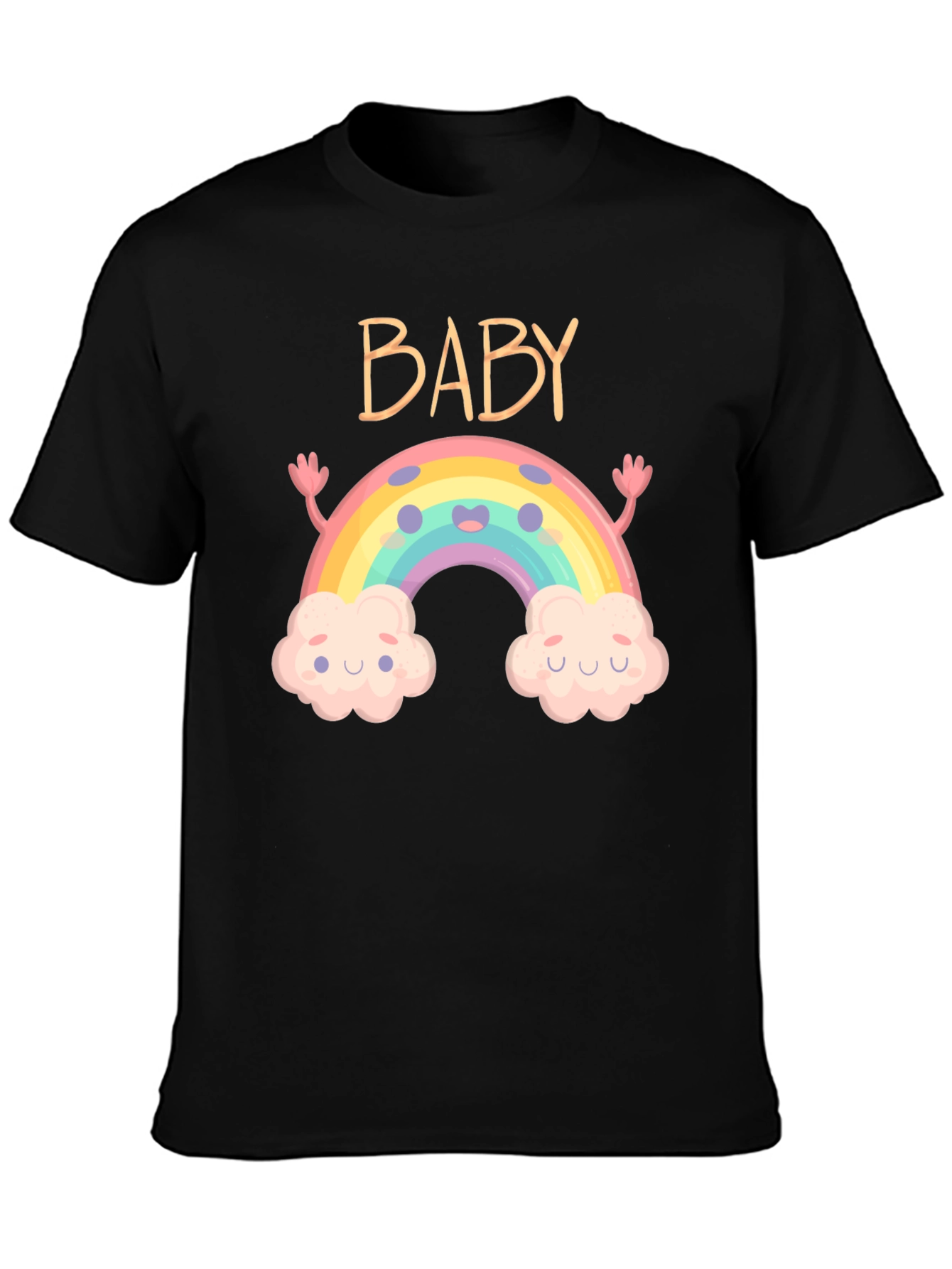 Baby Rainbow Graphic Tee - Cute & Comfy - 3