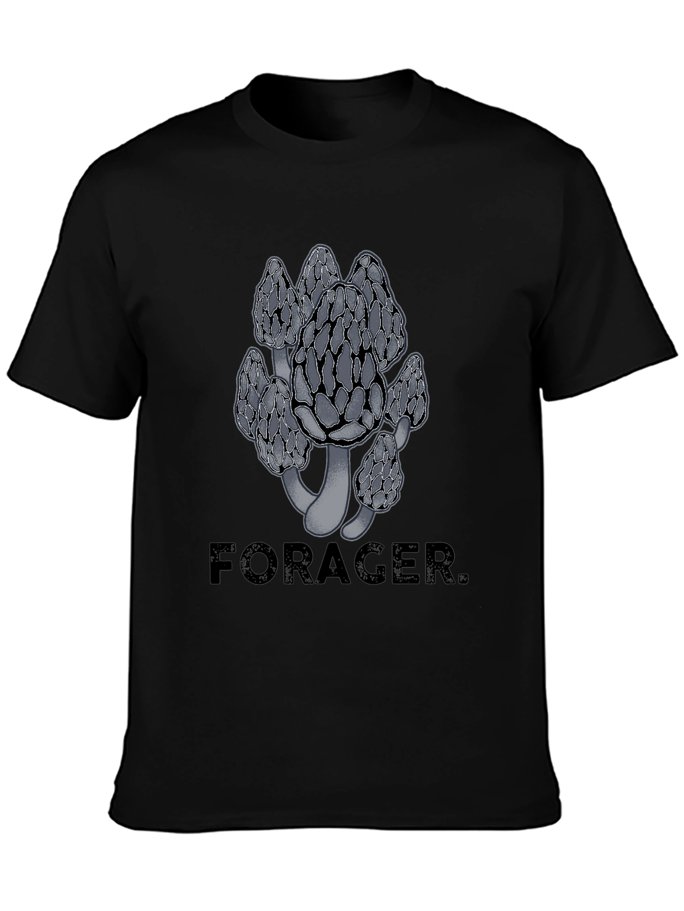 Black Forager Graphic Tee view 3