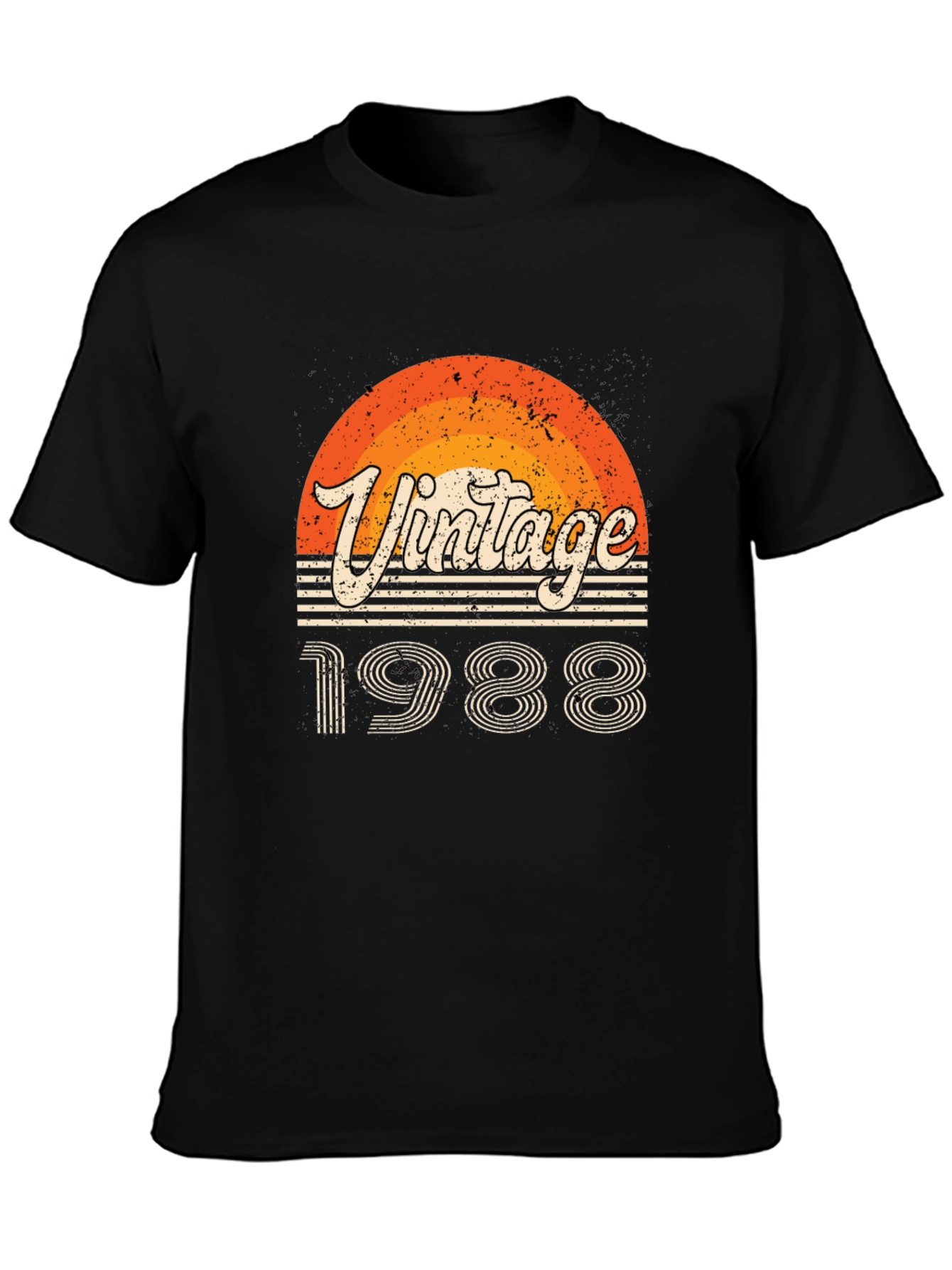 Black Vintage 1988 Graphic T-Shirt view 3