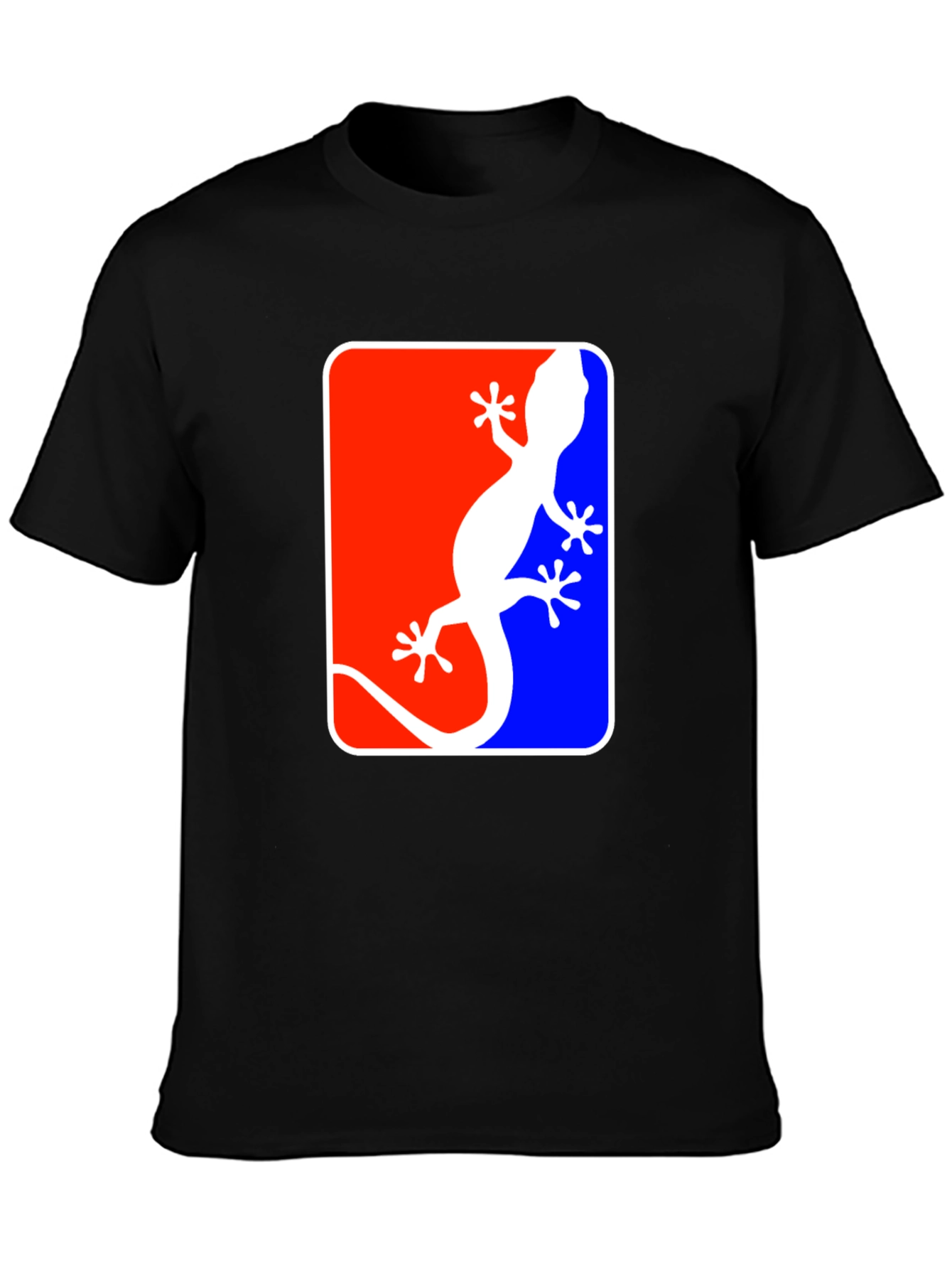 Black Gecko Logo T-Shirt - Red, White, & Blue view 3