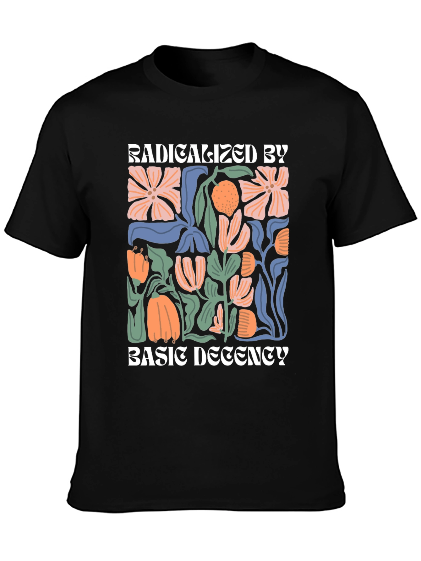 Radicalized By Basic Decency Graphic Tee - 3