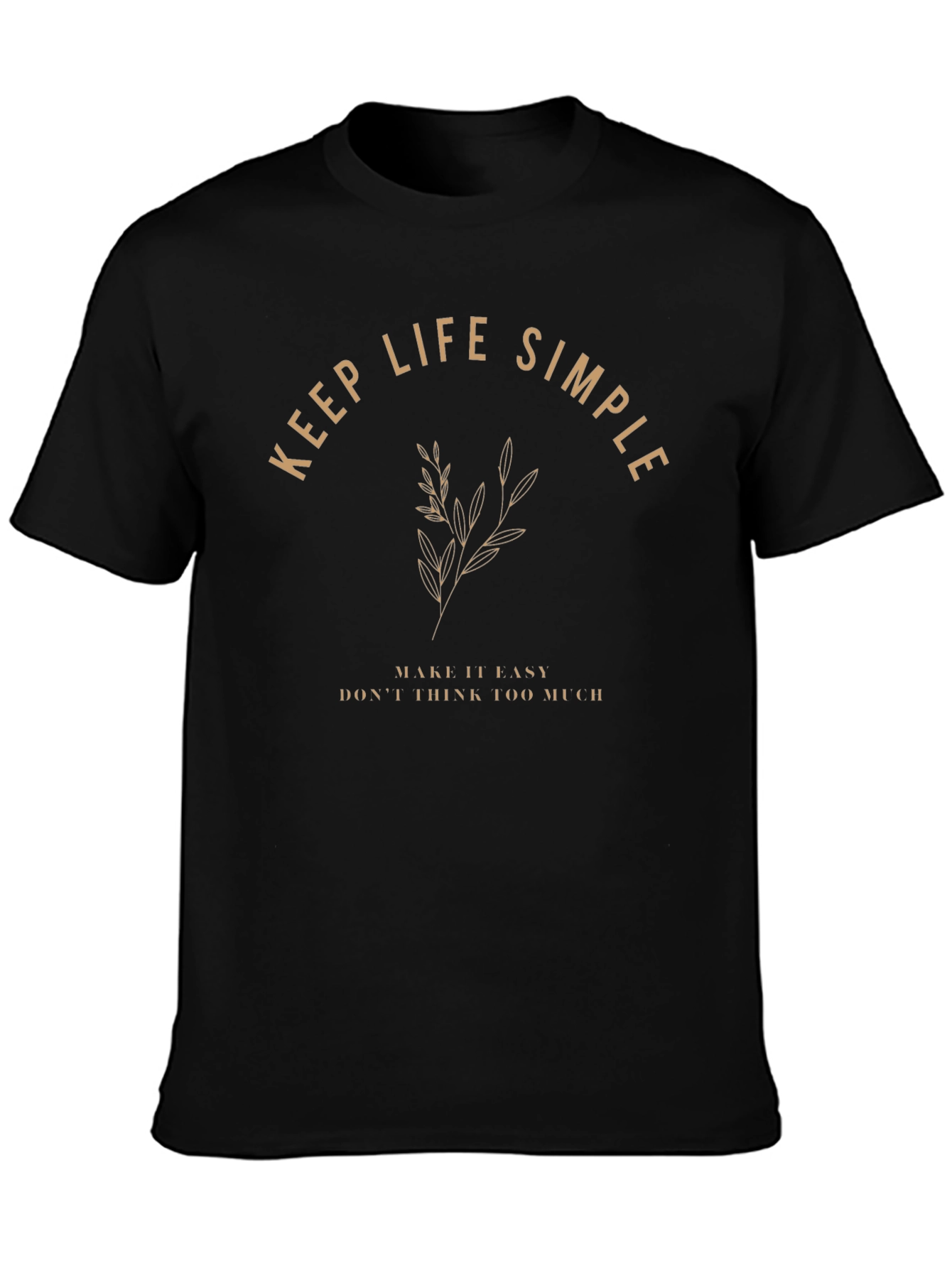 Keep Life Simple Graphic Tee - Relaxed Fit - 3