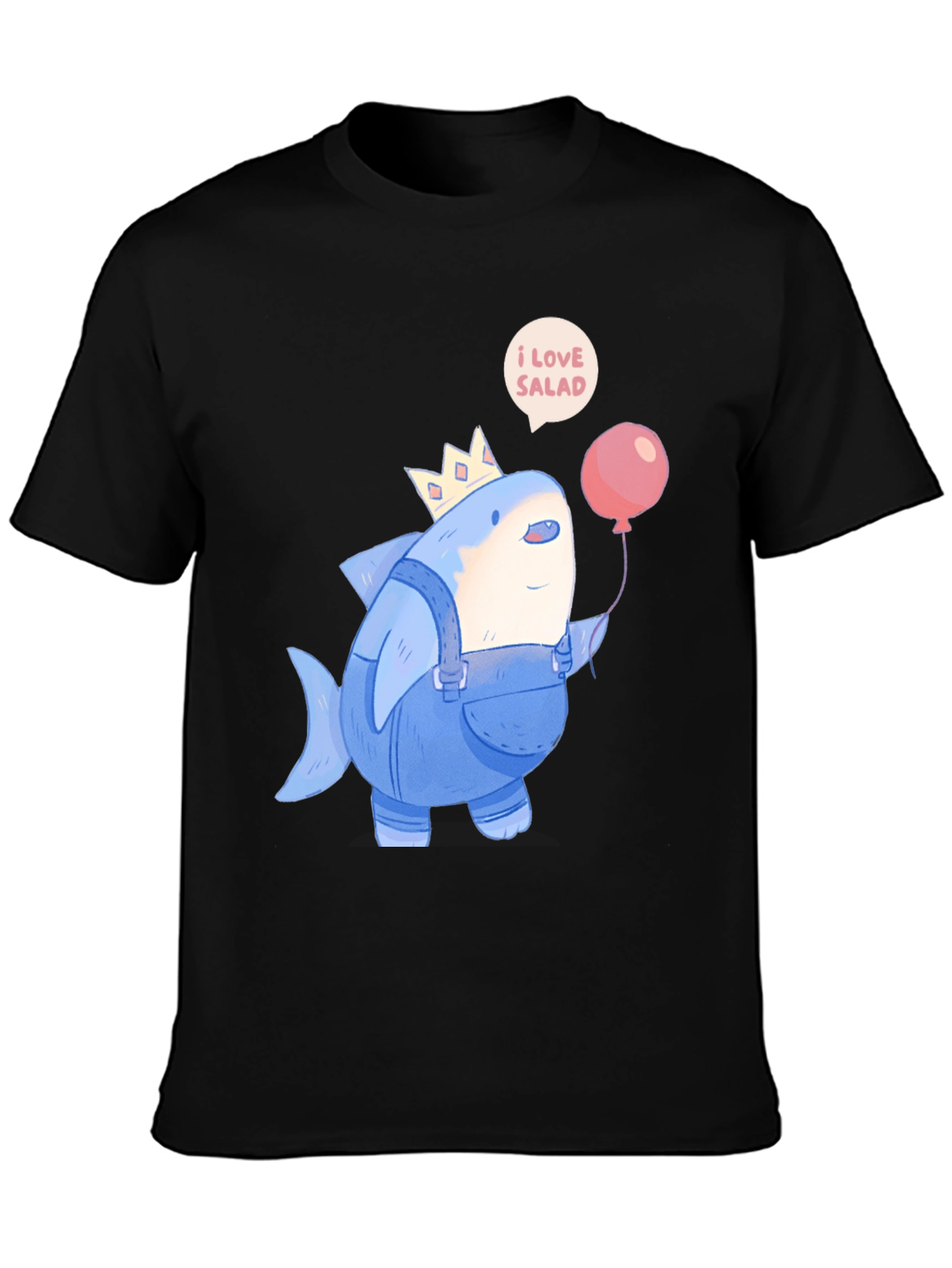 I Love Salad Shark T-Shirt - 3