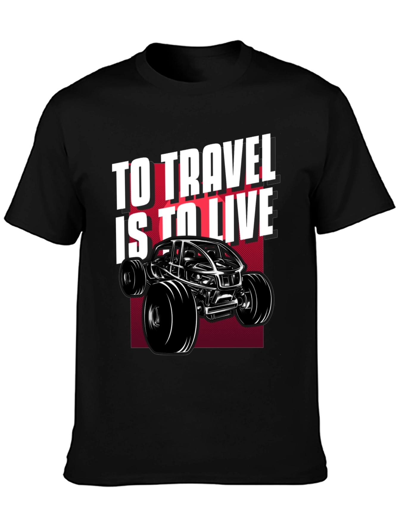 Travel Buggy Graphic Tee - Adventure Awaits! - 3