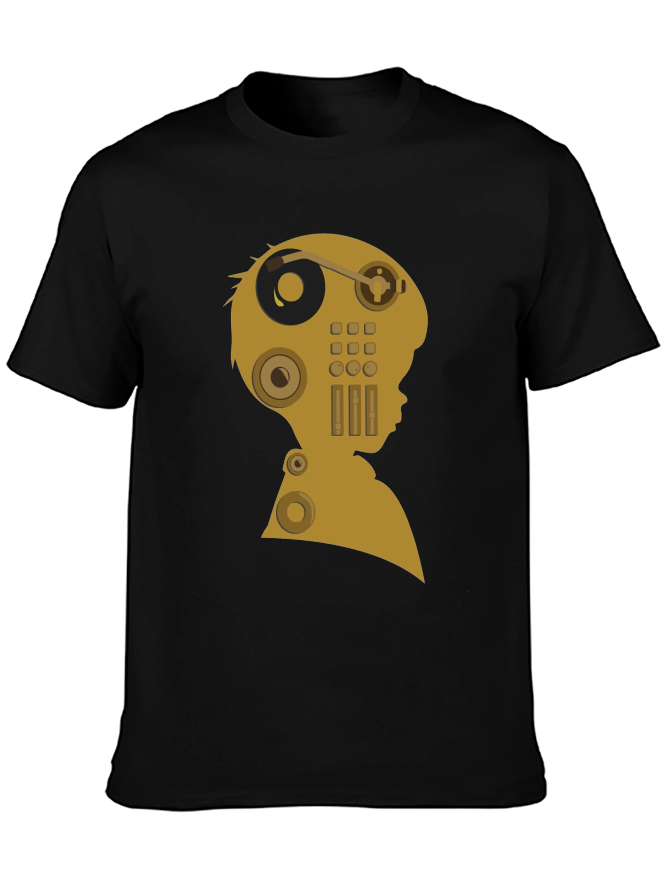 Retro Audio Mind T-Shirt - Unique Music Lover Tee - 3