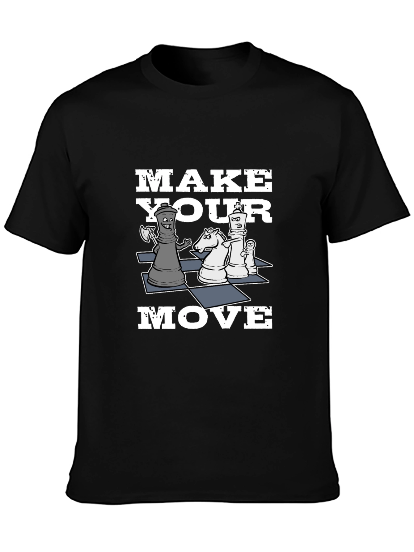 Make Your Move Chess Graphic T-Shirt - 3