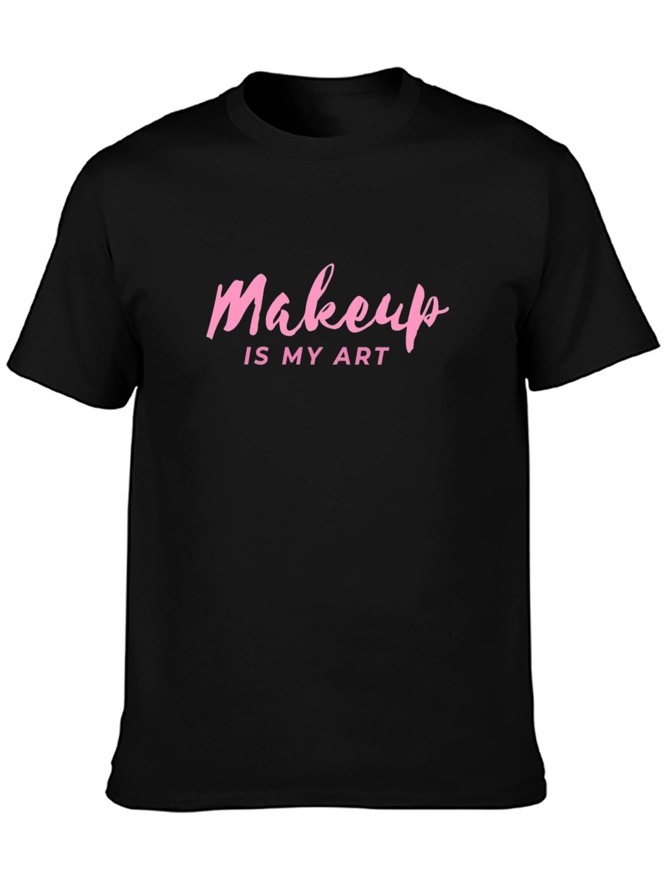 Black Makeup Is My Art Graphic Tee view 3