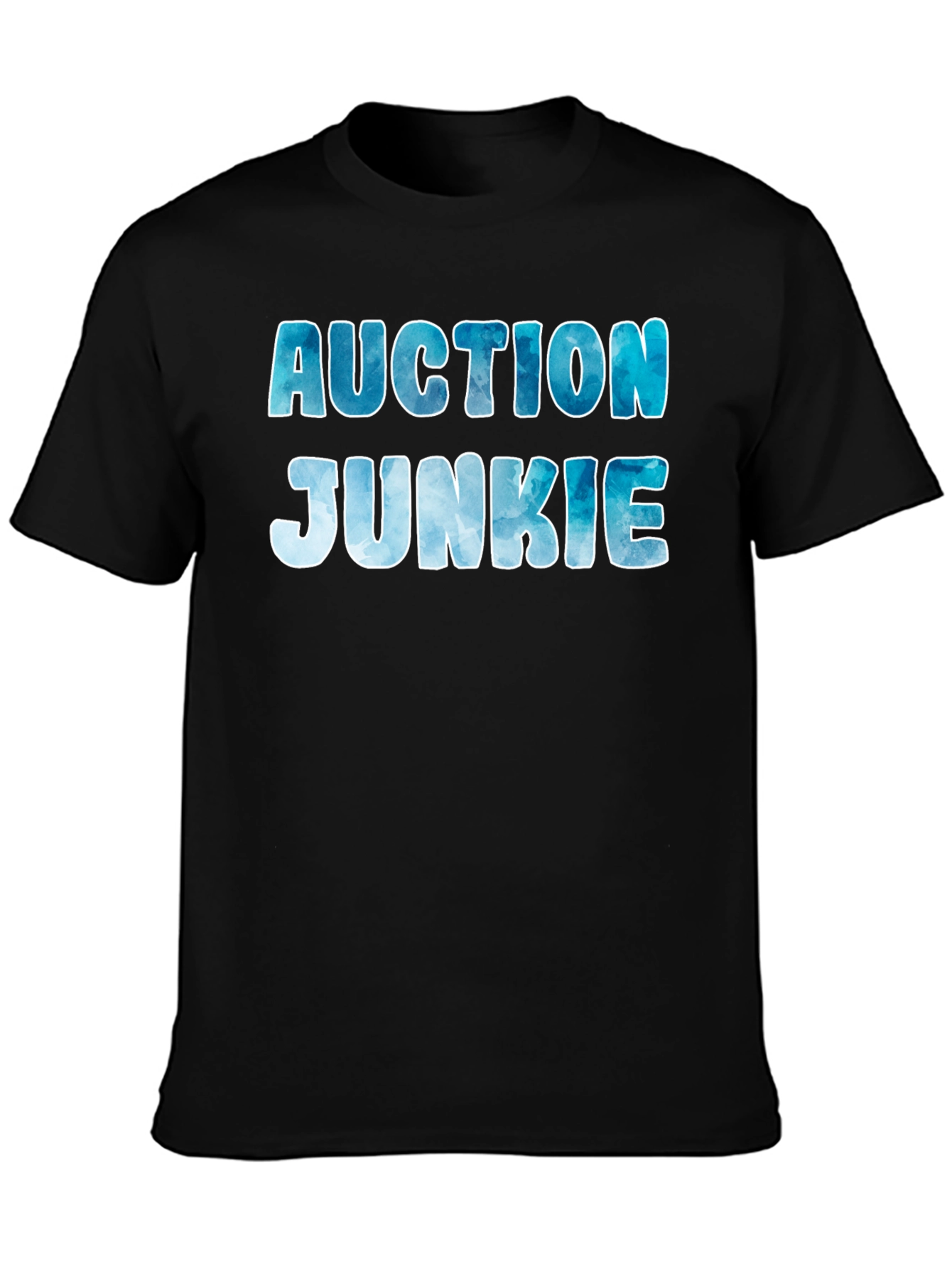 Black Auction Junkie T-Shirt view 3