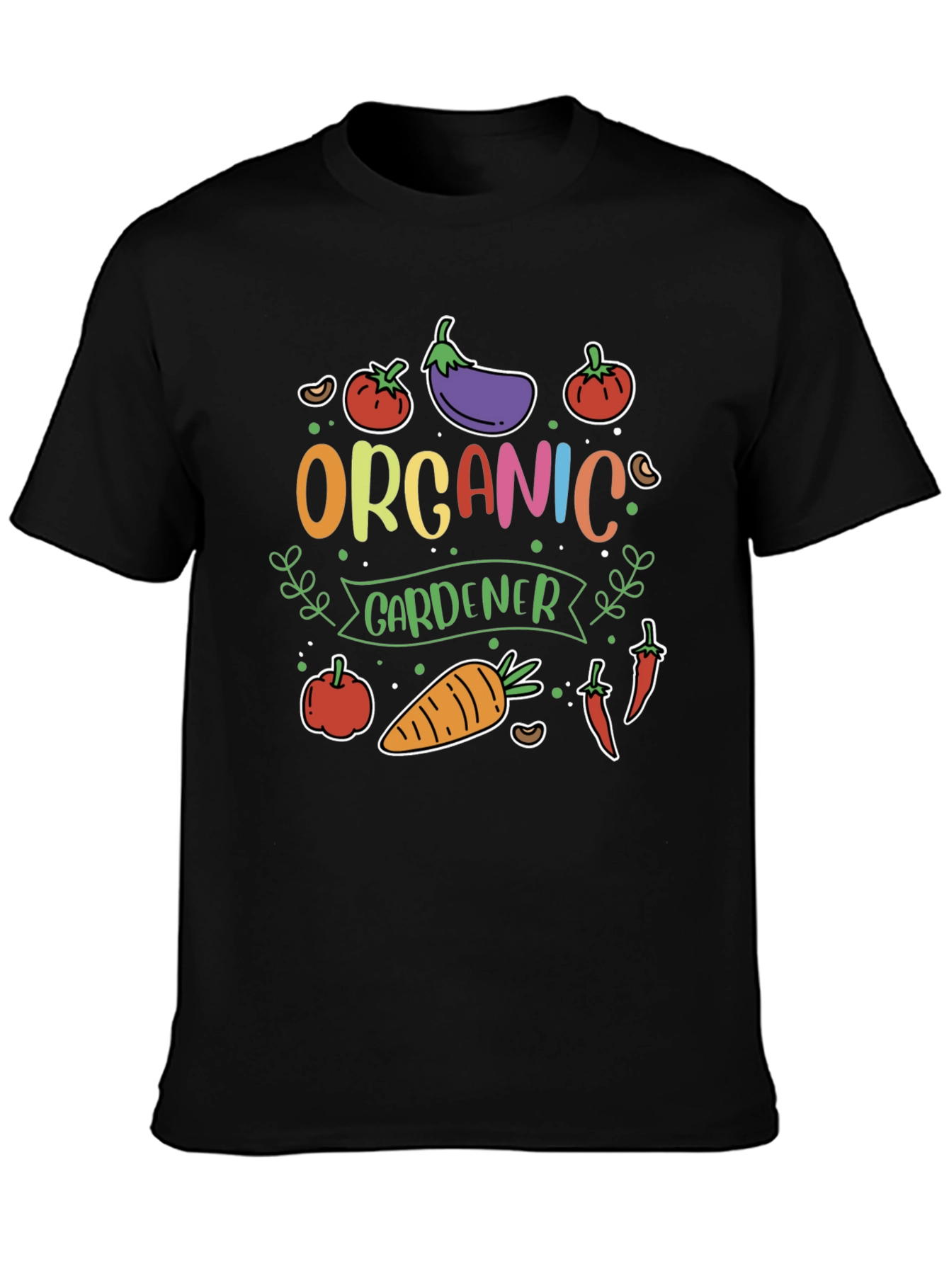 Organic Gardener T-Shirt - Vegetable Garden Tee - 3